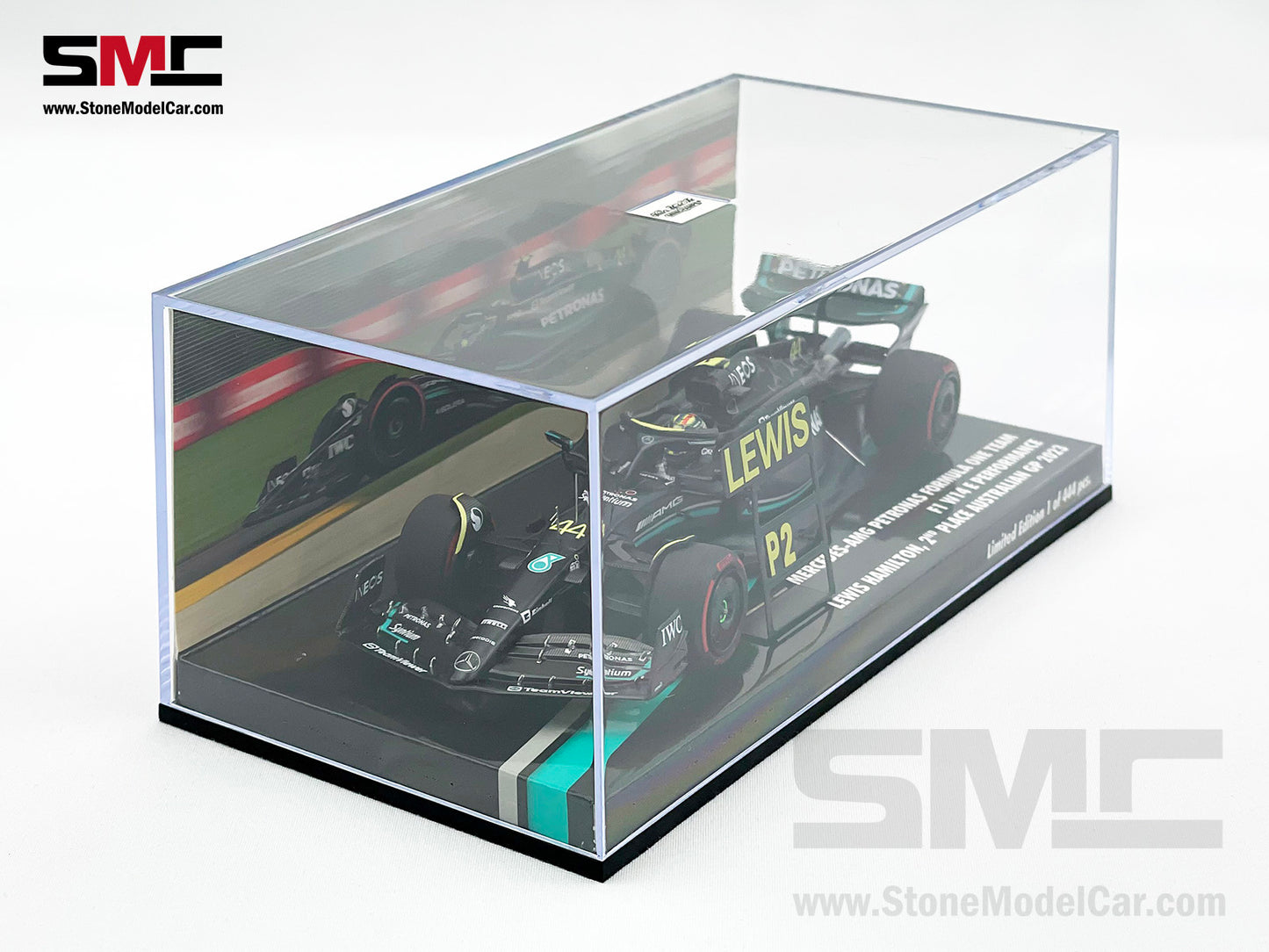 Mercedes F1 W14 #44 Lewis Hamilton 2nd Australian GP 2023 MINICHAMPS 1:43