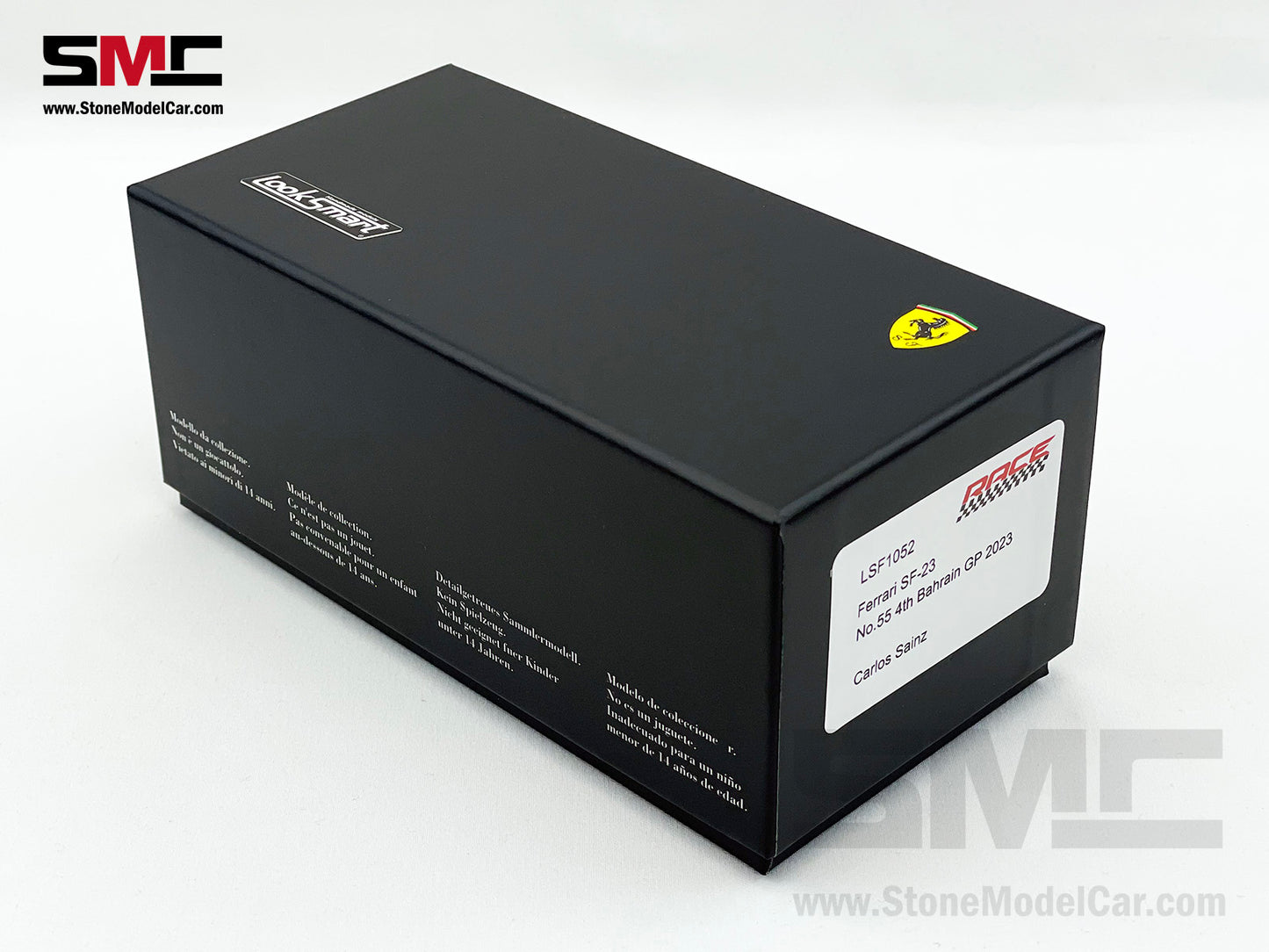 Ferrari F1 SF-23 #55 Carlos Sainz 4th Bahrain GP 2023 LookSmart 1:43 LSF1052