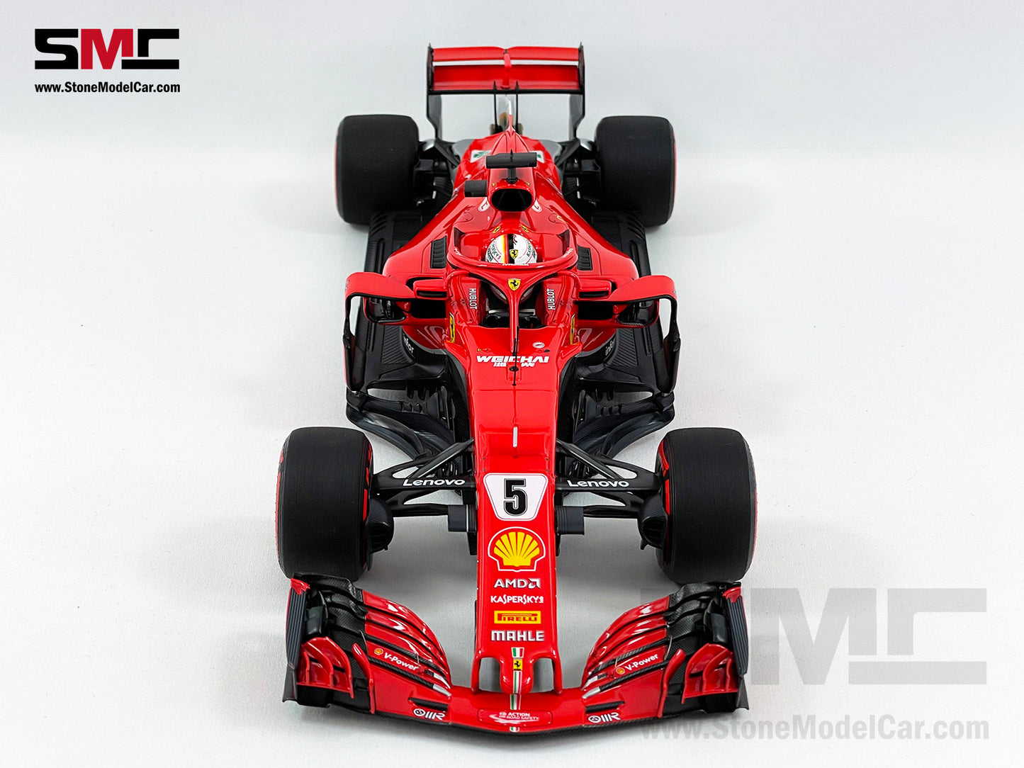 Ferrari F1 SF71H #5 Sebastian Vettel Canada 2018 50th Win 1:18 BBR BBR181805CAN