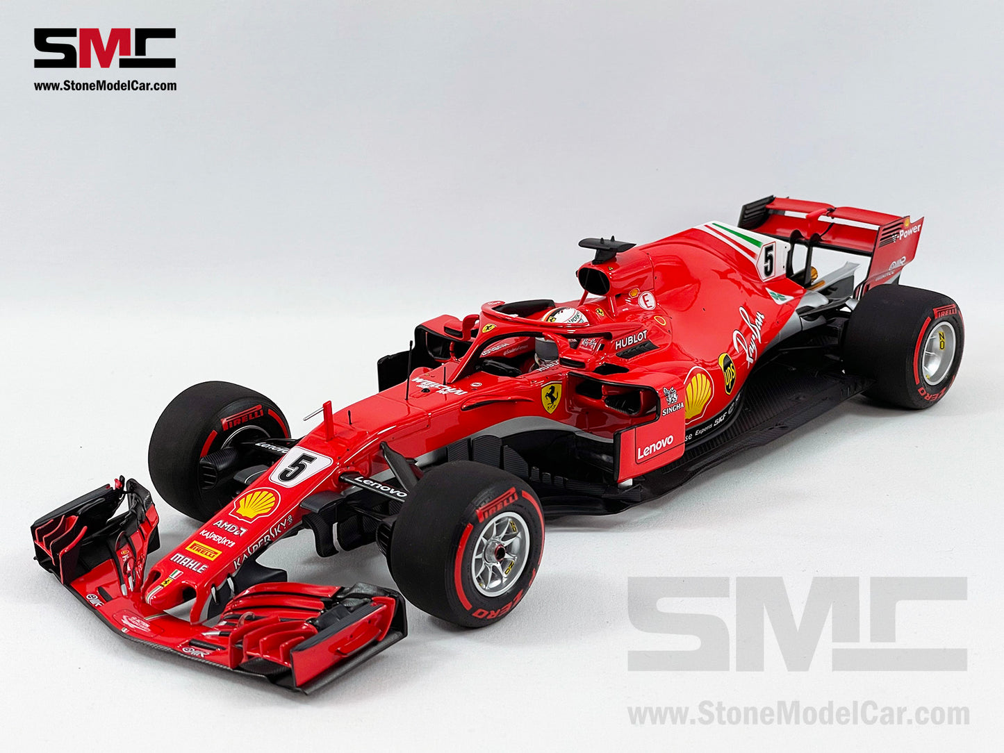 Ferrari F1 SF71H #5 Sebastian Vettel Canada 2018 50th Win 1:18 BBR BBR181805CAN