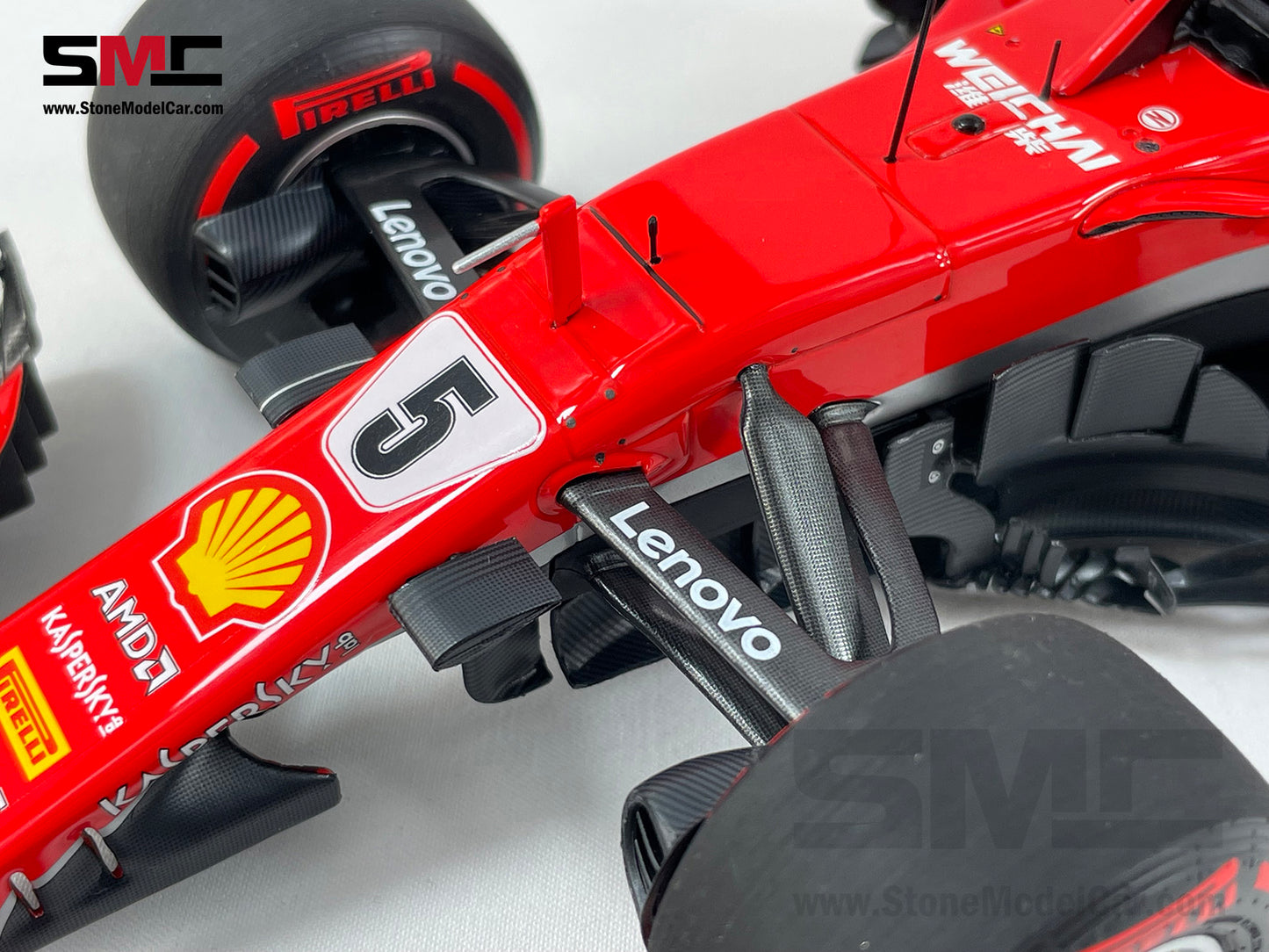 Ferrari F1 SF71H #5 Sebastian Vettel Canada 2018 50th Win 1:18 BBR BBR181805CAN