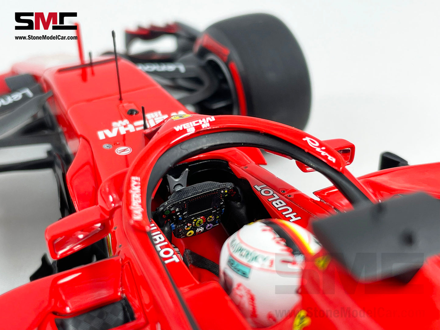 Ferrari F1 SF71H #5 Sebastian Vettel Canada 2018 50th Win 1:18 BBR BBR181805CAN