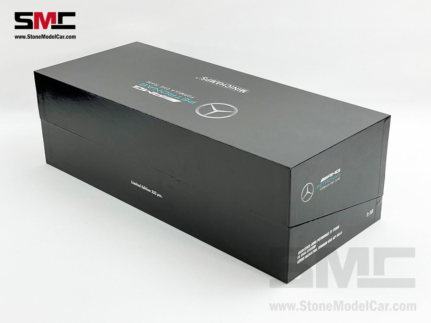 2015 3x World Champion Mercedes AMG F1 W06 #44 Lewis Hamilton US GP USA 1:18 MINICHAMPS