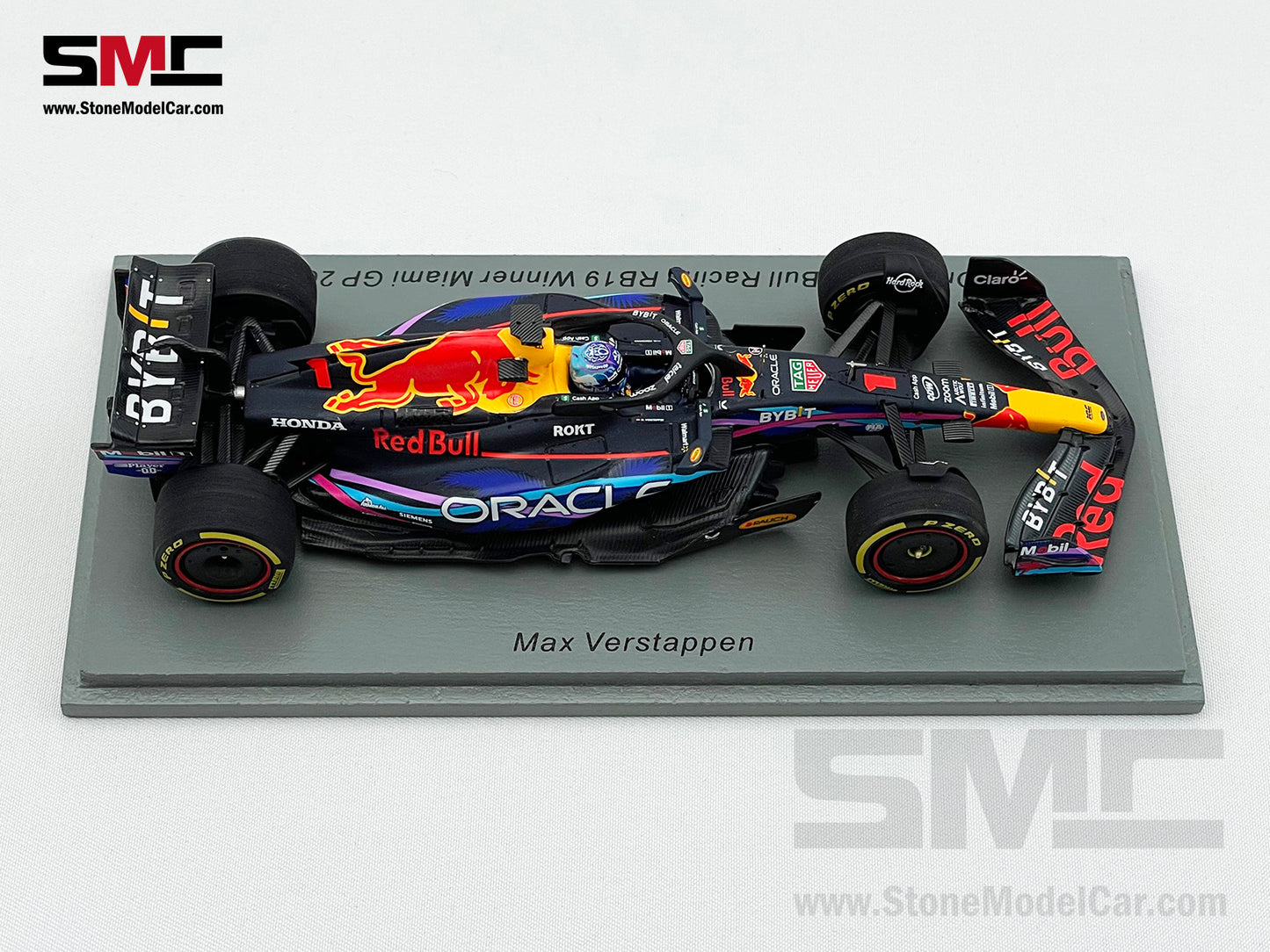 Red Bull F1 RB19 #1 Max Verstappen Winner US Miami GP 2023 World Champion Spark 1:43 S8580