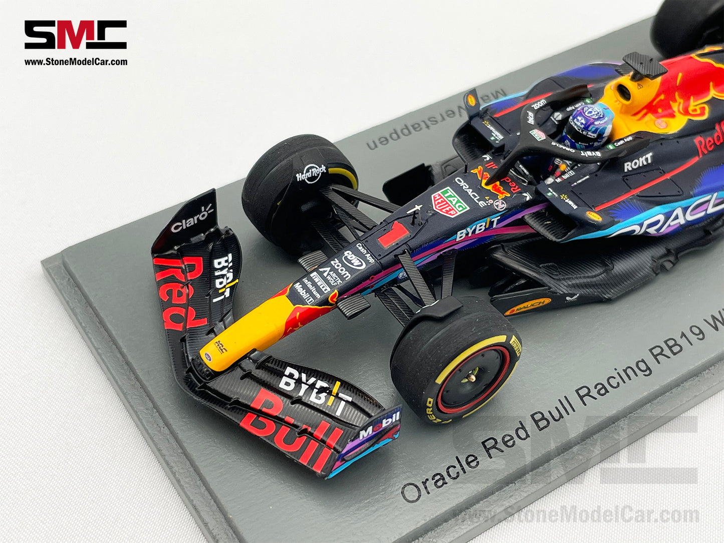 Red Bull F1 RB19 #1 Max Verstappen Winner US Miami GP 2023 World Champion Spark 1:43 S8580