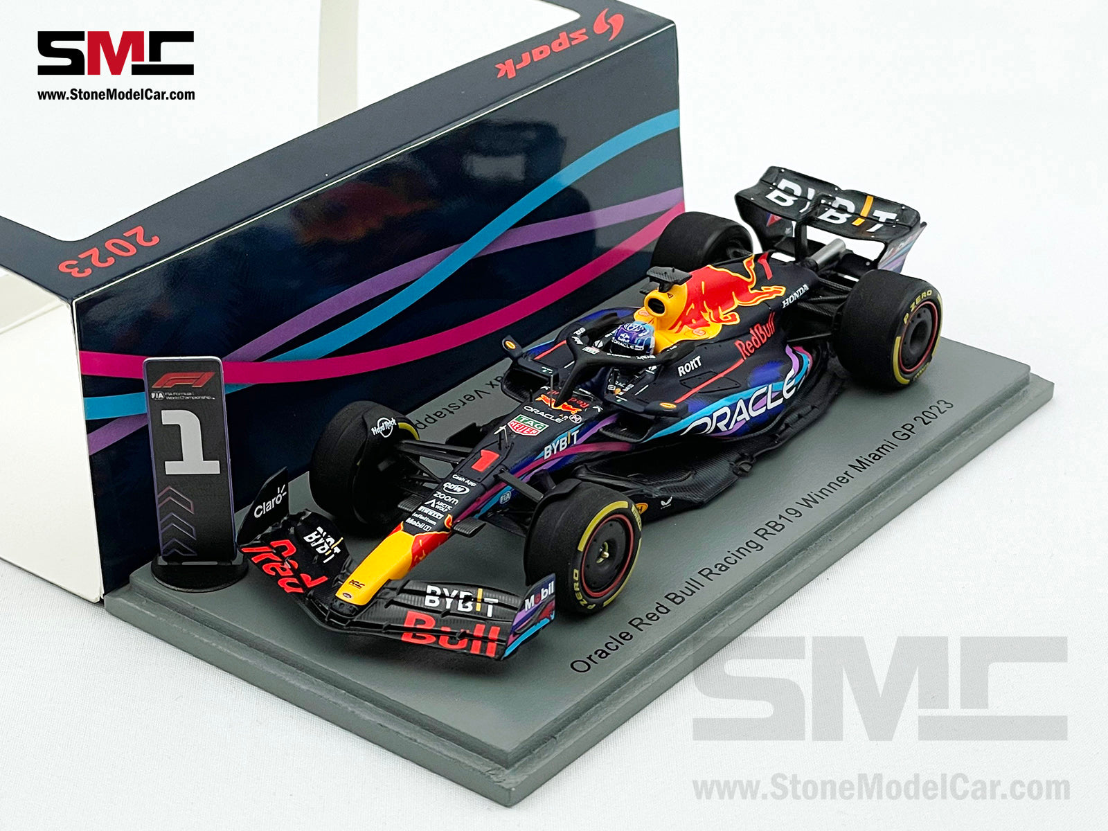Red Bull F1 RB19 #1 Max Verstappen Winner US Miami GP 2023