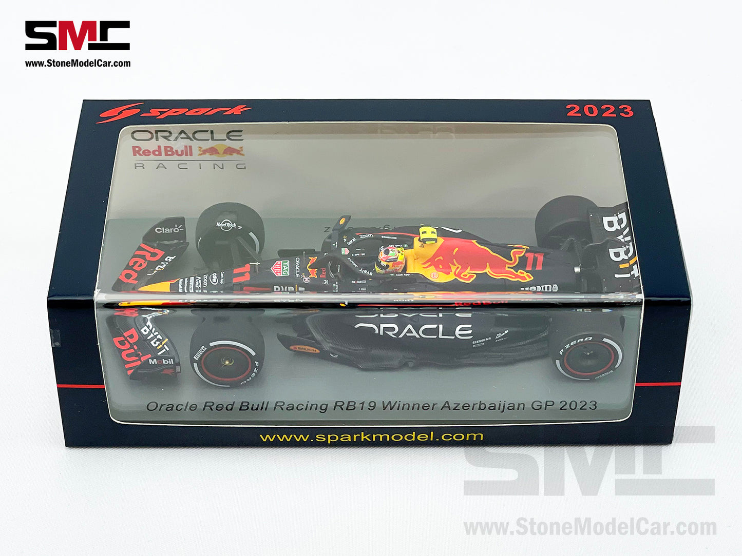 Red Bull F1 RB19 #11 Sergio Perez Azerbaijan GP 2023 Winner Spark 1:43 S8582