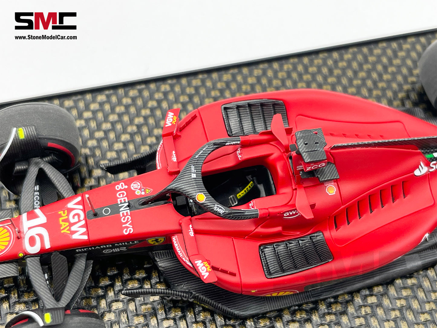 Ferrari F1 SF-23 #16 Charles Leclerc Bahrain GP 2023 BBR 1:43 BBRC281A