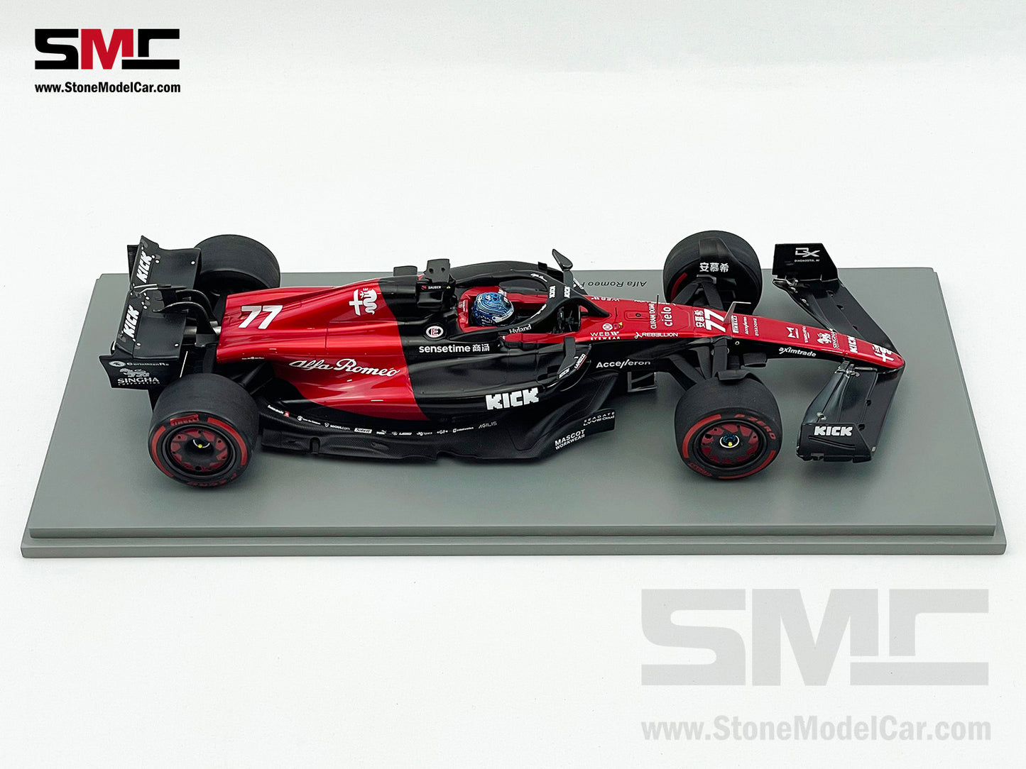 Alfa Romeo Sauber F1 C43 #77 Valtteri Bottas Australian GP 2023 Spark 1:18 18S878