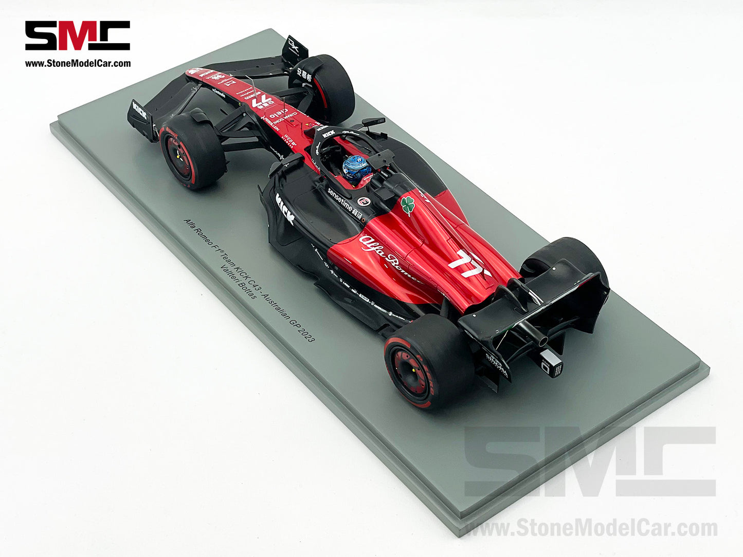 Alfa Romeo Sauber F1 C43 #77 Valtteri Bottas Australian GP 2023 Spark 1:18 18S878