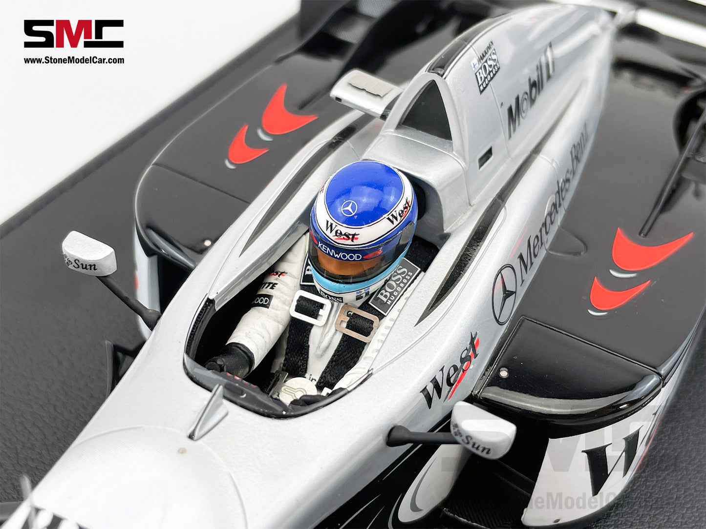 Mclaren F1 MP4/12 #9 Mika Hakkinen 1997 Winner Europe 1st Career Win 1:18 GP REPLICAS with Decal