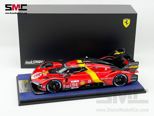 Ferrari 499P #51 AF CORSE Winner 24H Le Mans 2023 Looksmart 1:18 LS18LM035