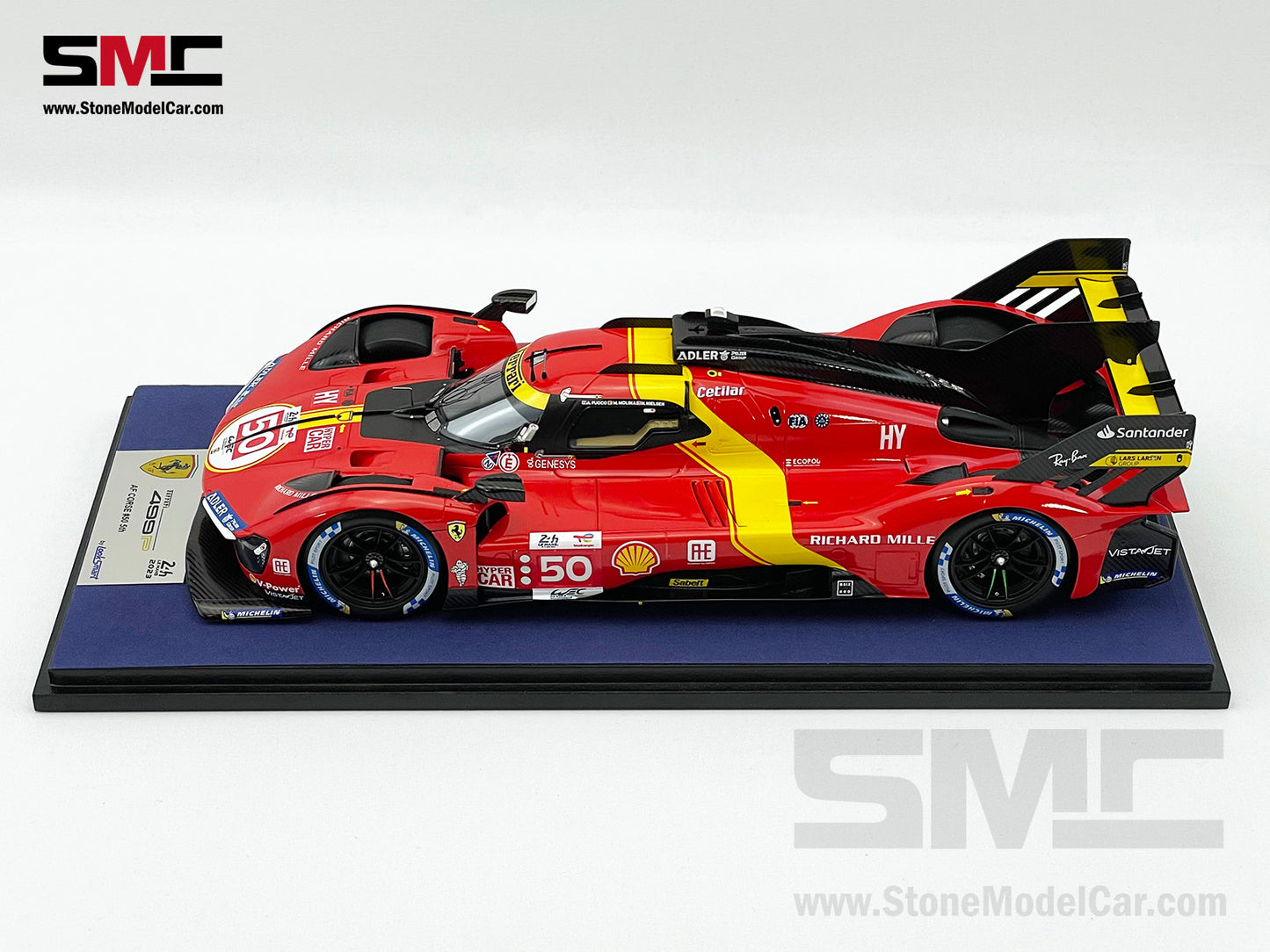 Ferrari 499P #50 AF CORSE Pole Position 24H Le Mans 2023 Looksmart 1:18 LS18LM034