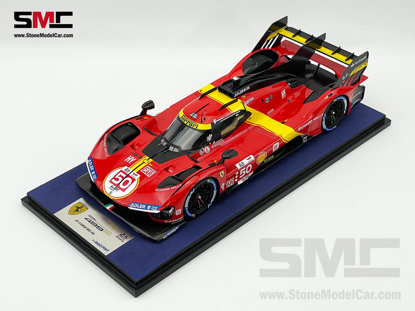 Ferrari 499P #50 AF CORSE Pole Position 24H Le Mans 2023 Looksmart 1:18 LS18LM034