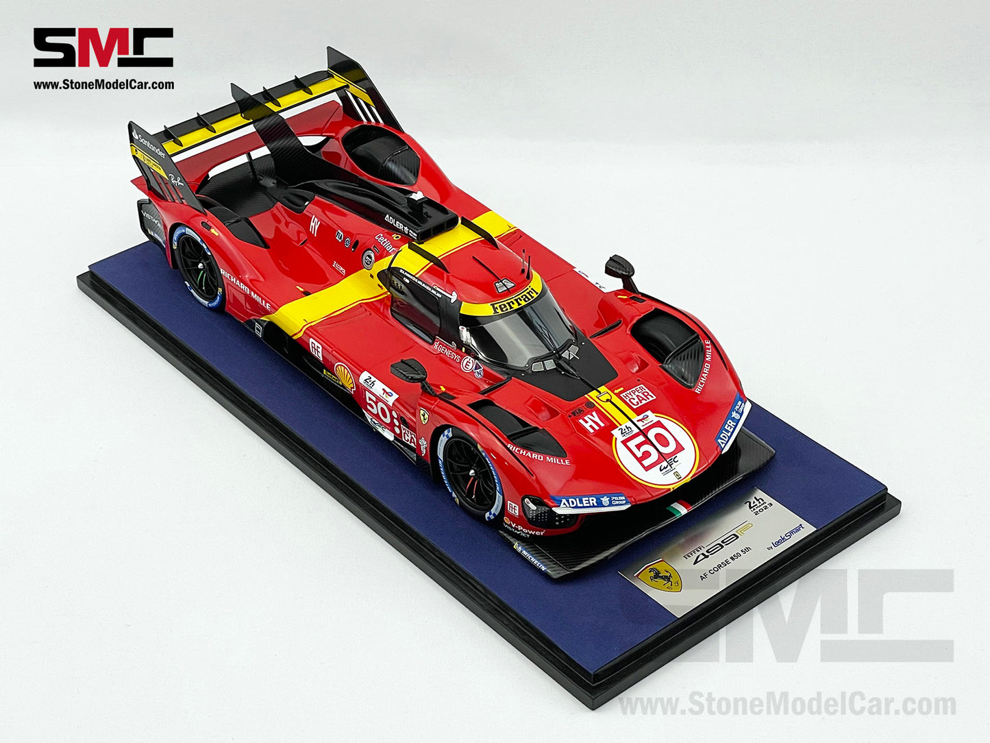 Ferrari 499P #50 AF CORSE Pole Position 24H Le Mans 2023 Looksmart 1:18 LS18LM034