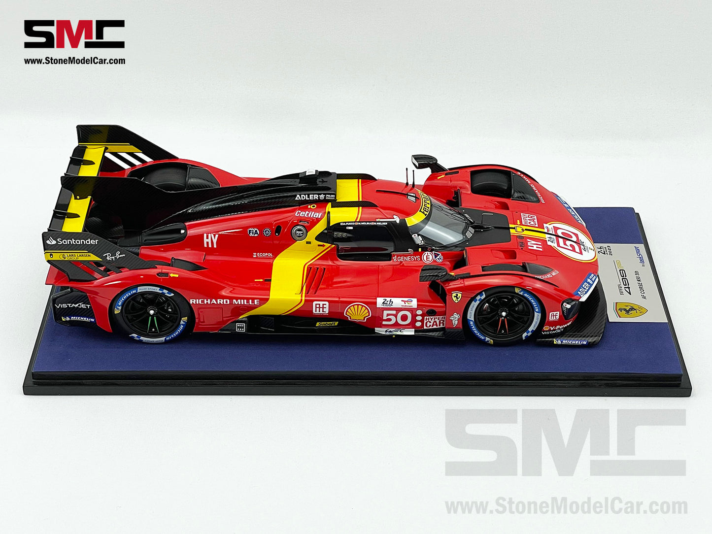 Ferrari 499P #50 AF CORSE Pole Position 24H Le Mans 2023 Looksmart 1:18 LS18LM034