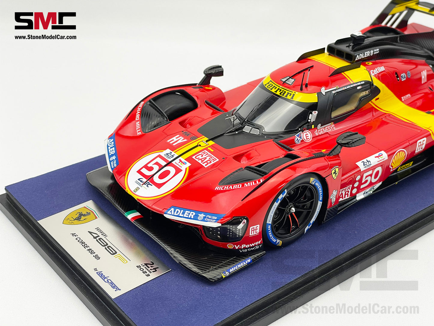 Ferrari 499P #50 AF CORSE Pole Position 24H Le Mans 2023 Looksmart 1:18 LS18LM034