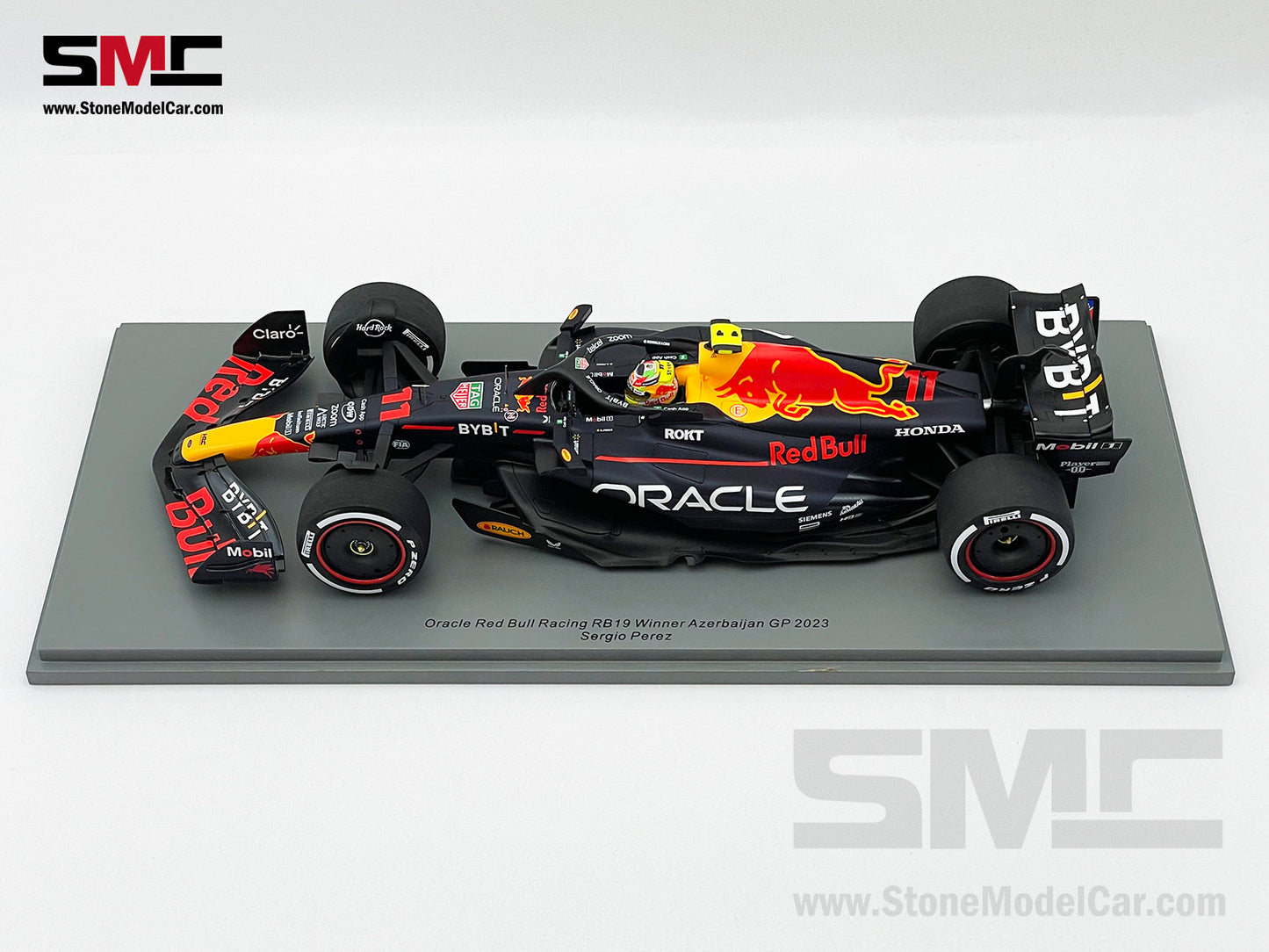 Red Bull F1 RB19 #11 Sergio Perez Azerbaijan GP 2023 Winner Spark 1:18 18S897