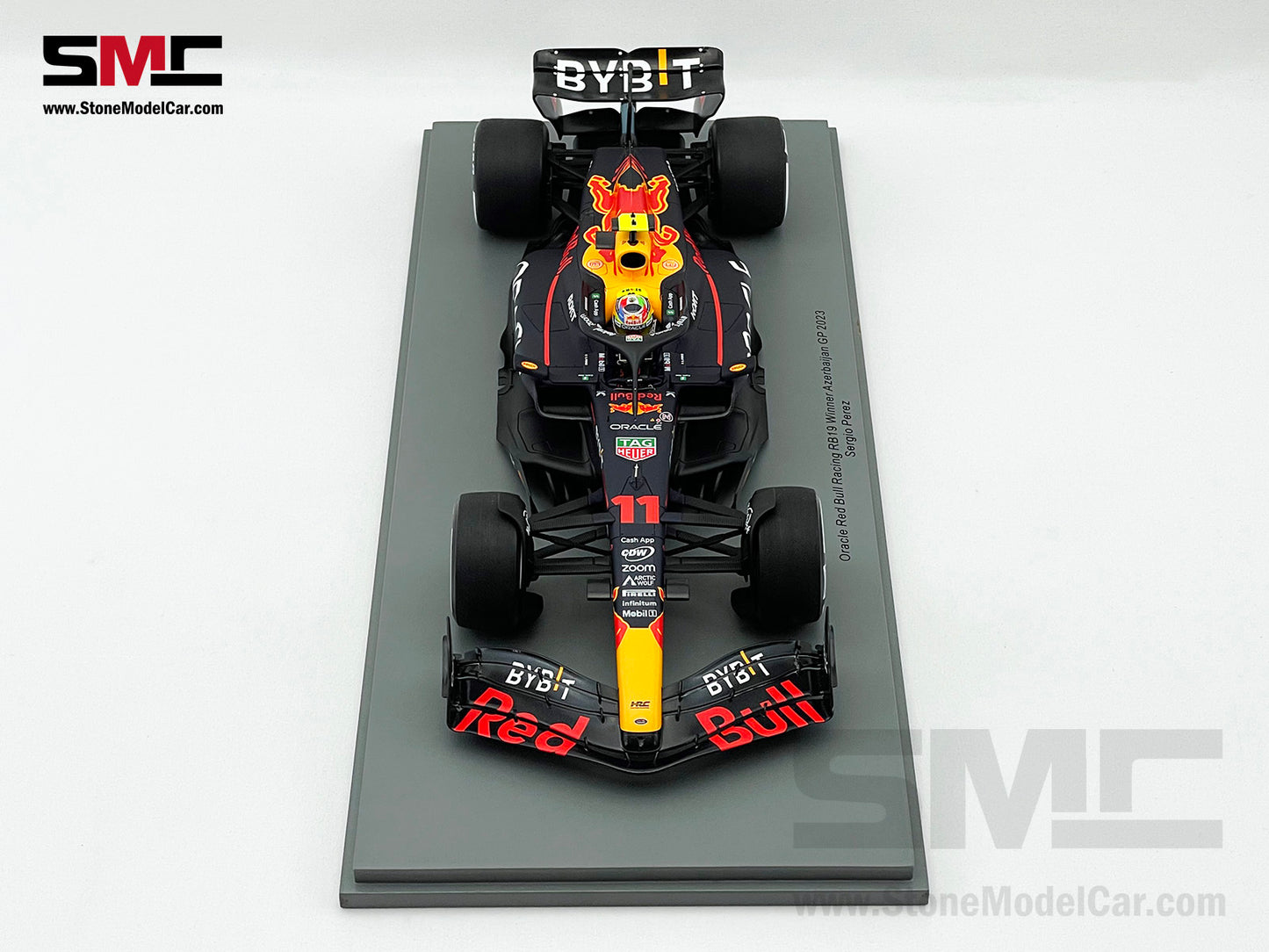 Red Bull F1 RB19 #11 Sergio Perez Azerbaijan GP 2023 Winner Spark 1:18 18S897