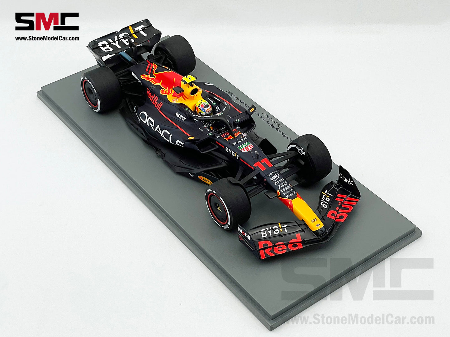 Red Bull F1 RB19 #11 Sergio Perez Azerbaijan GP 2023 Winner Spark 1:18 18S897