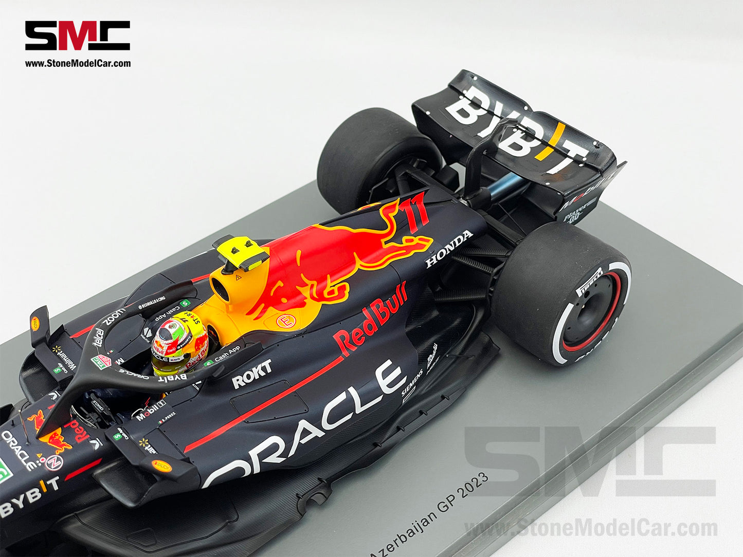 Red Bull F1 RB19 #11 Sergio Perez Azerbaijan GP 2023 Winner Spark 1:18 18S897