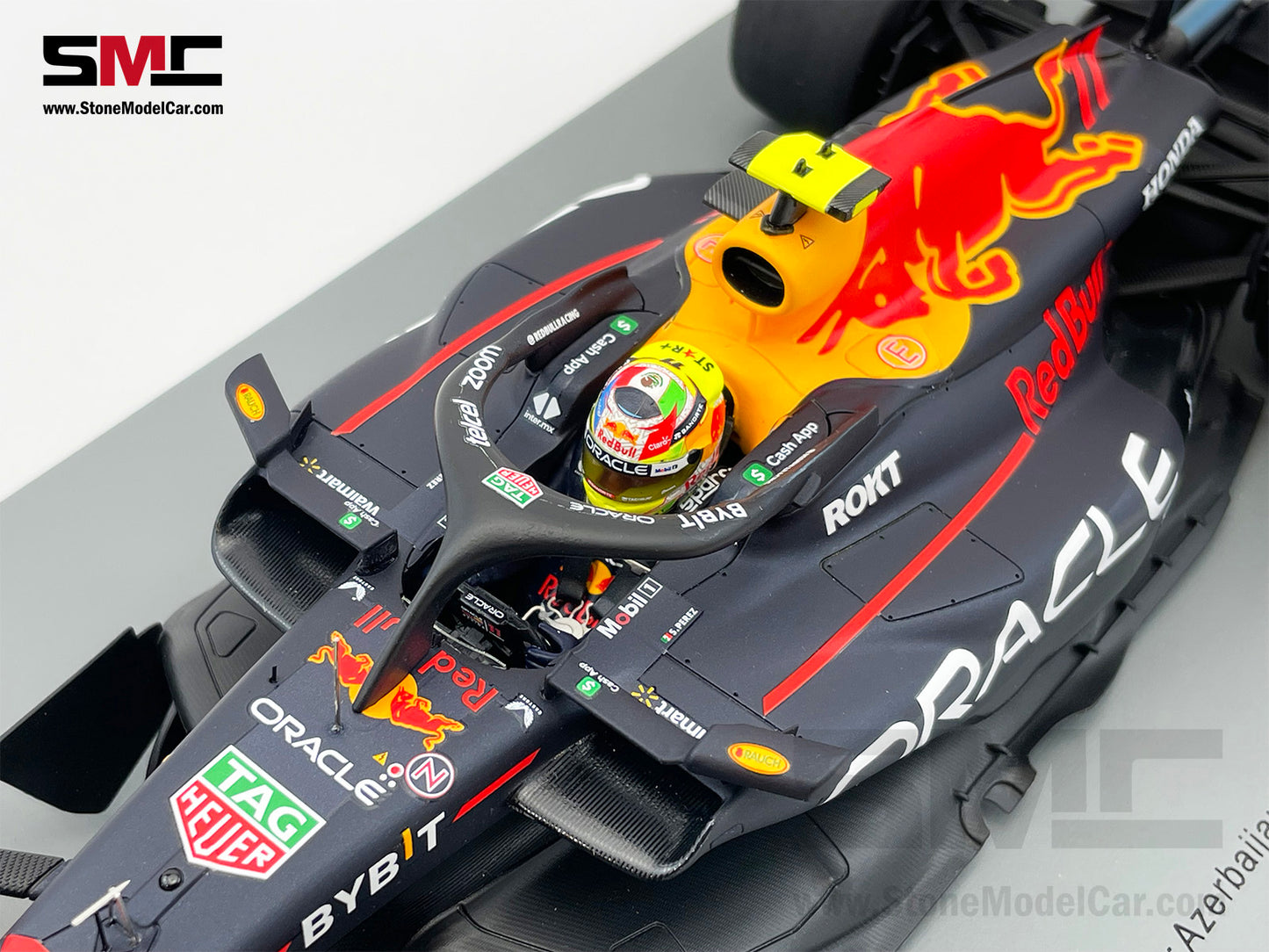Red Bull F1 RB19 #11 Sergio Perez Azerbaijan GP 2023 Winner Spark 1:18 18S897