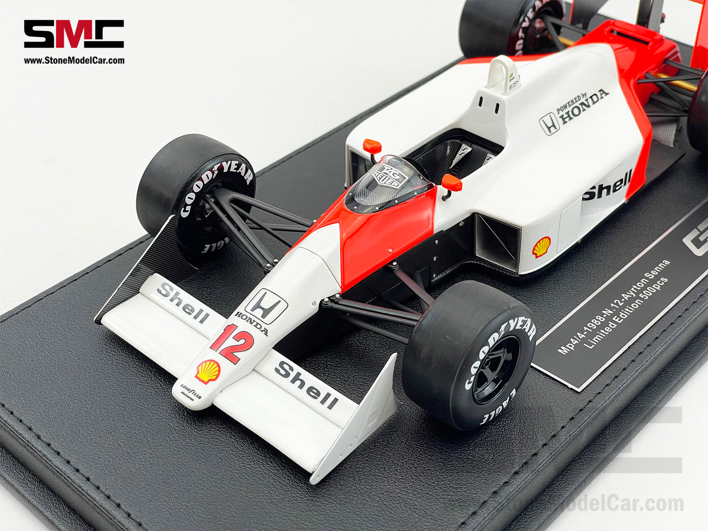 Mclaren MP4/4 #12 Ayrton Senna 1988 F1 World Champion 1:18 GP REPLICAS + Decal