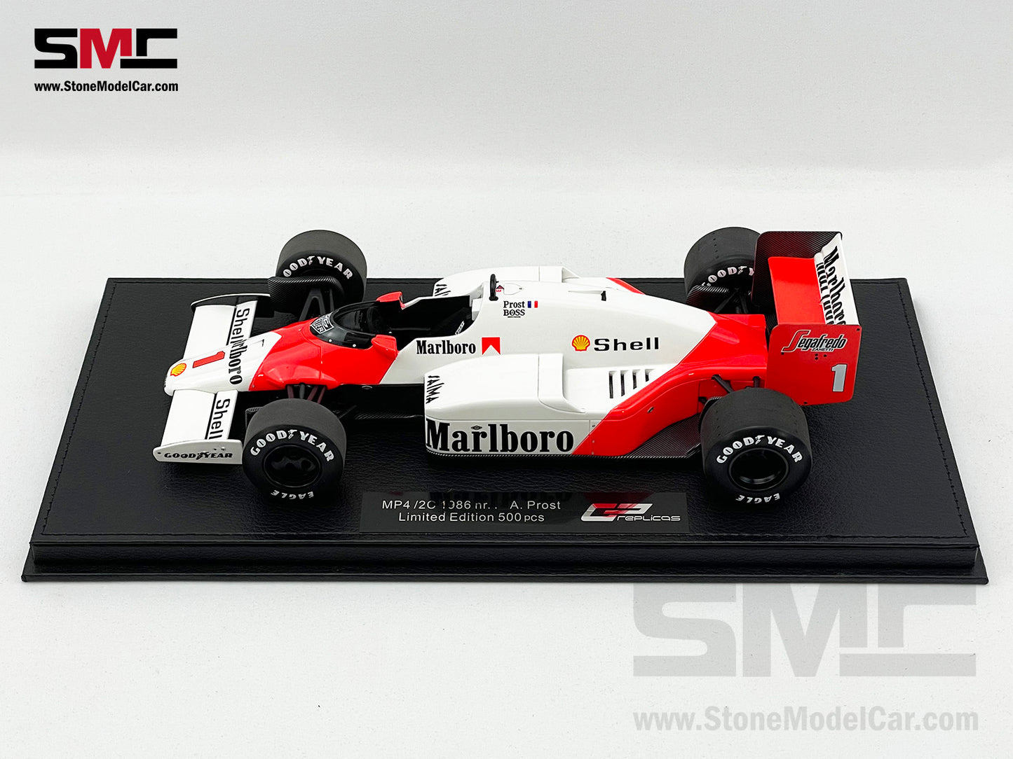 Mclaren MP4/2C F1 #2 Alain Prost 1986 World Champion 1:18 GP REPLICAS with Marlboro Decal