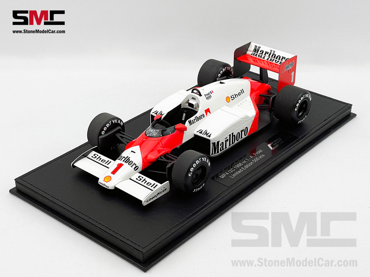 Mclaren MP4/2C F1 #2 Alain Prost 1986 World Champion 1:18 GP REPLICAS with Marlboro Decal