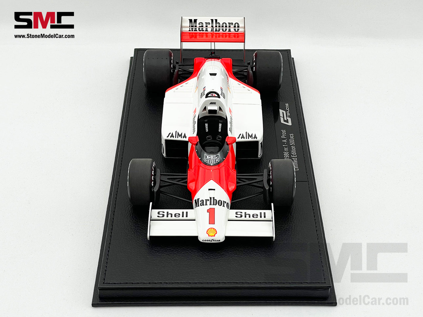 Mclaren MP4/2C F1 #2 Alain Prost 1986 World Champion 1:18 GP REPLICAS with Marlboro Decal