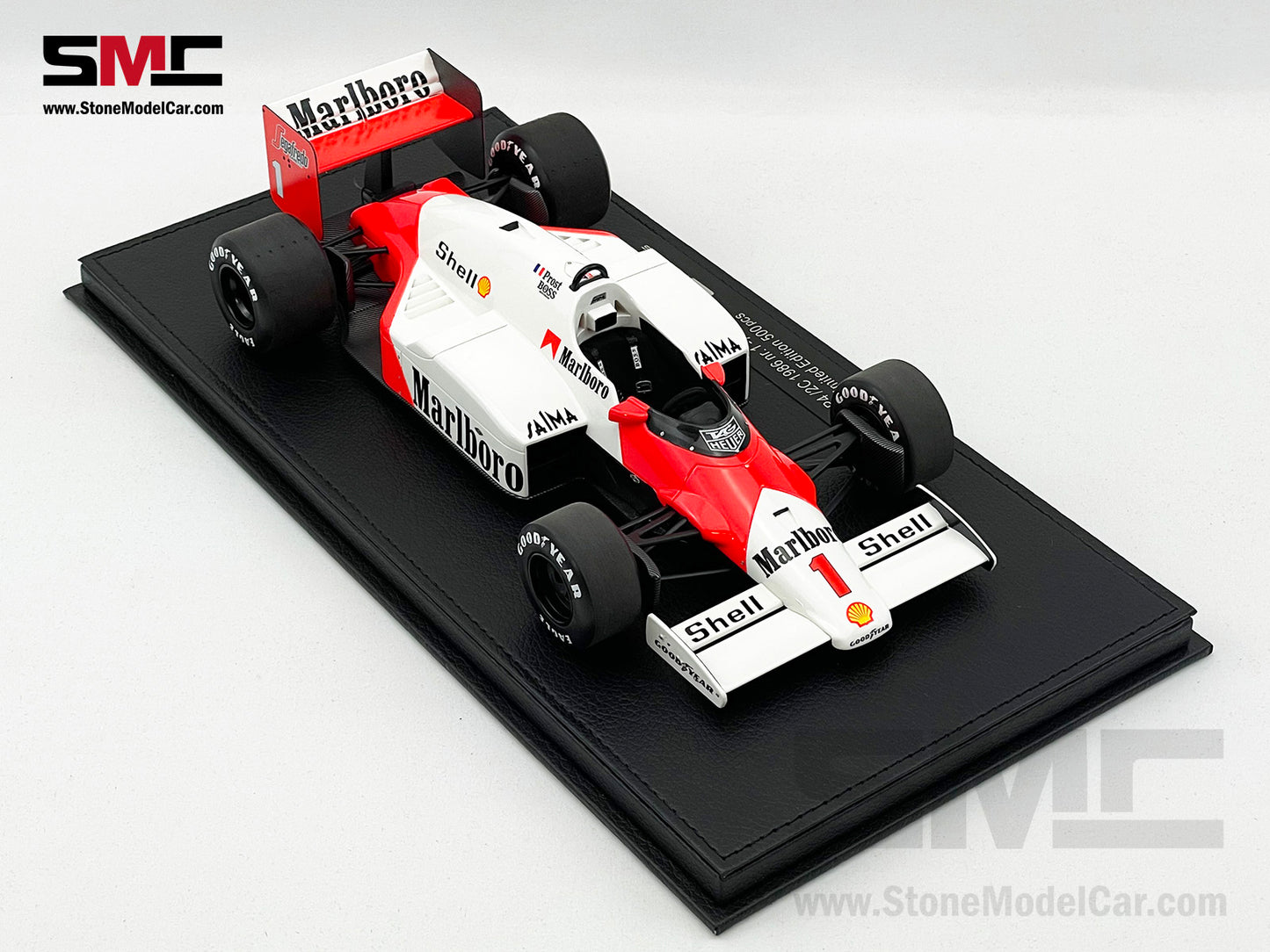 Mclaren MP4/2C F1 #2 Alain Prost 1986 World Champion 1:18 GP REPLICAS with Marlboro Decal
