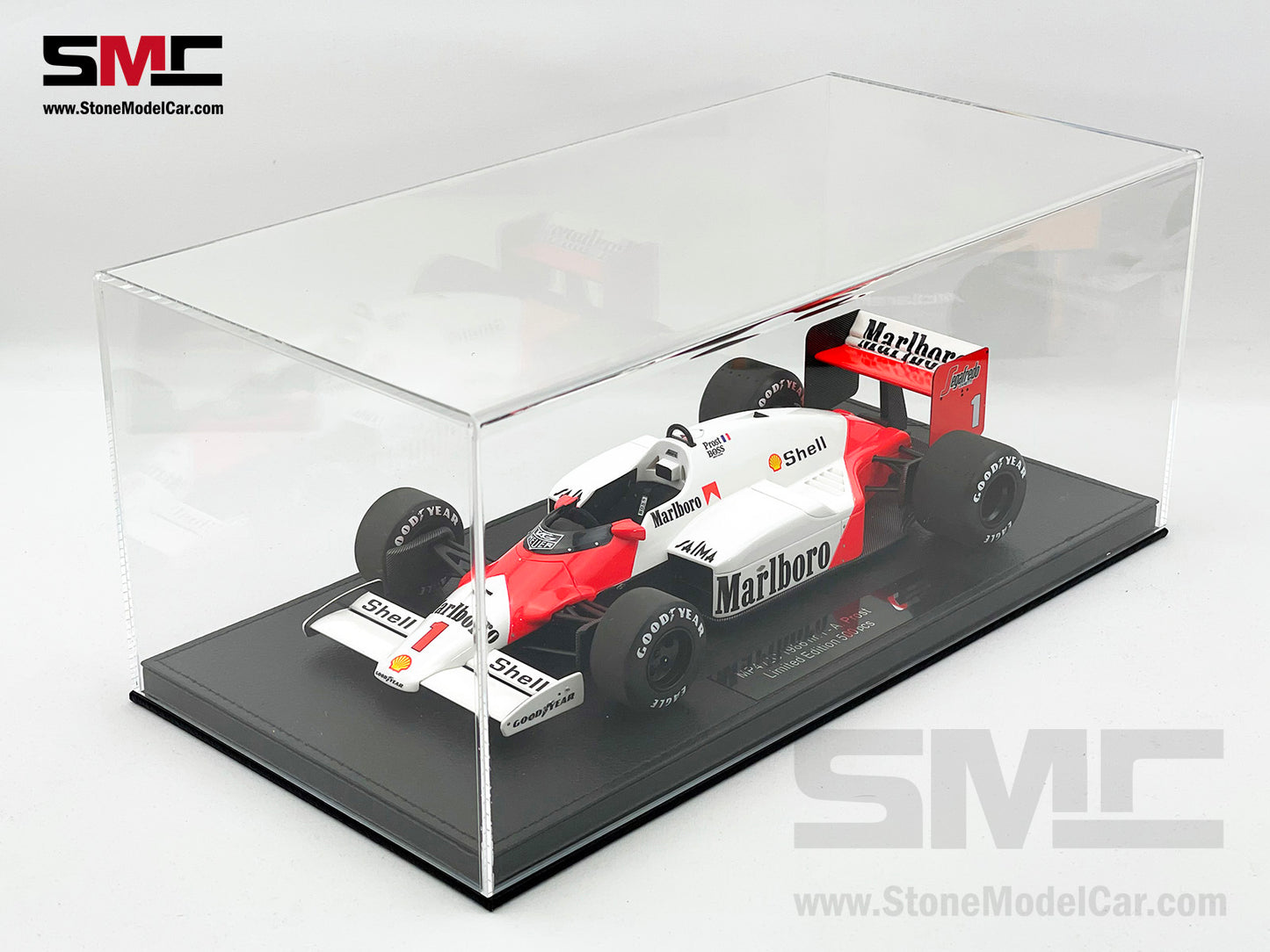 Mclaren MP4/2C F1 #2 Alain Prost 1986 World Champion 1:18 GP REPLICAS with Marlboro Decal