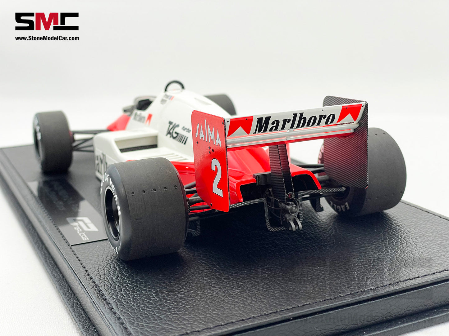 Mclaren MP4/2B F1 #2 Alain Prost 1985 World Champion 1:18 GP REPLICAS with Marlboro Decal