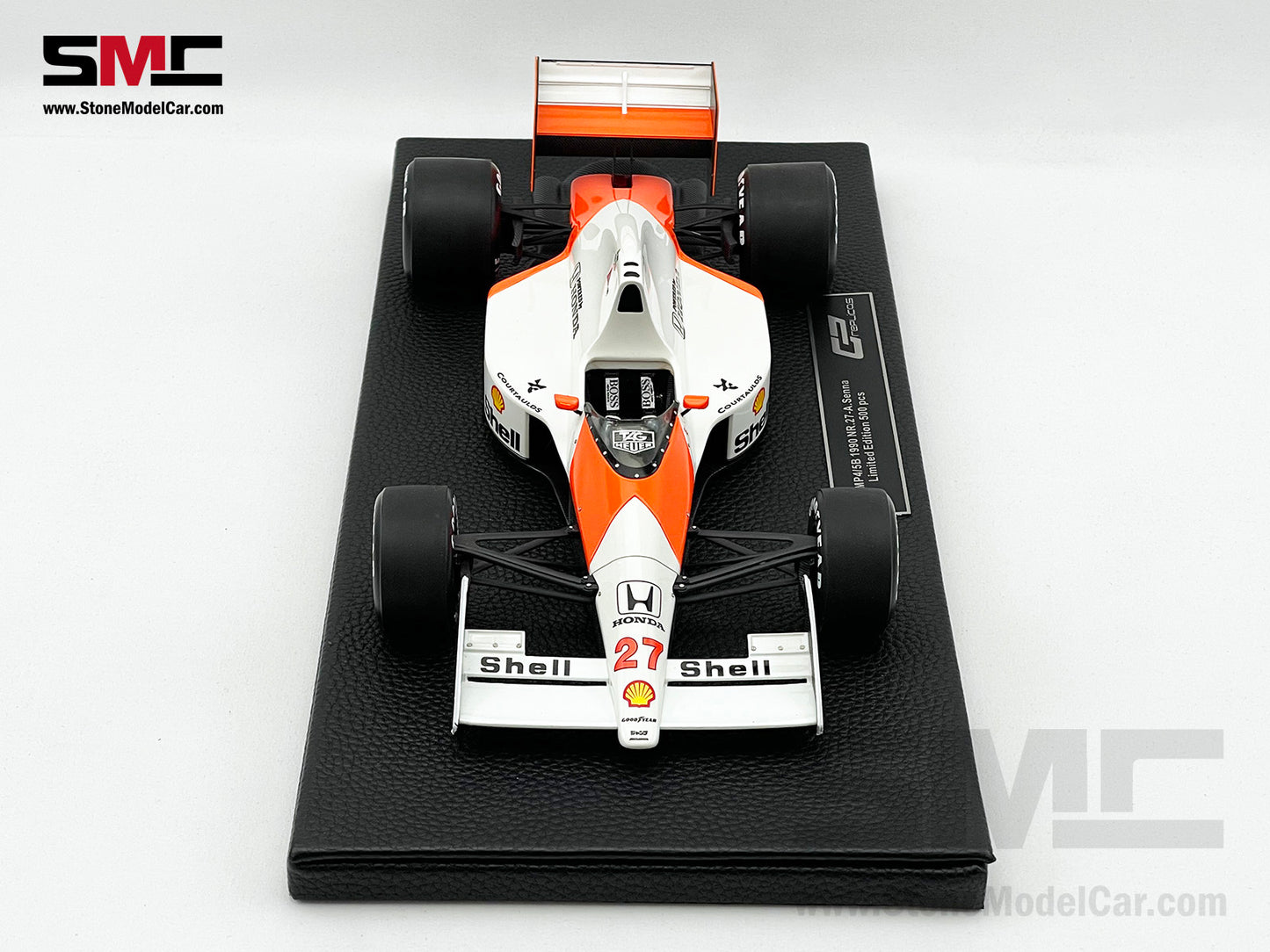 Mclaren MP4/5B #27 Ayrton Senna 1990 F1 World Champion 1:18 GP REPLICAS + Decal