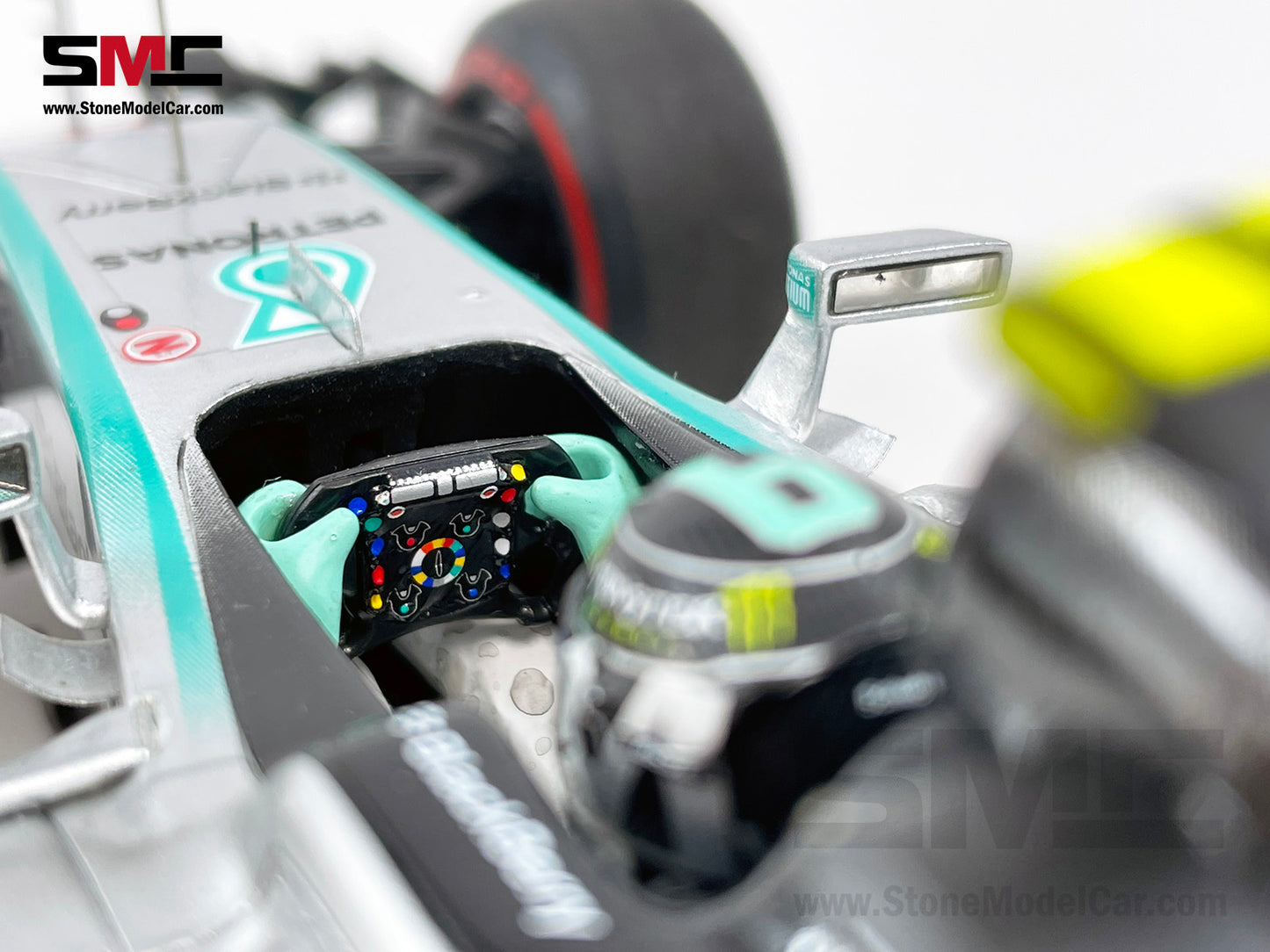 Mercedes AMG Petronas F1 W06 #6 Nico Rosberg Monaco GP Winner 2015 1:18 Spark 18S174