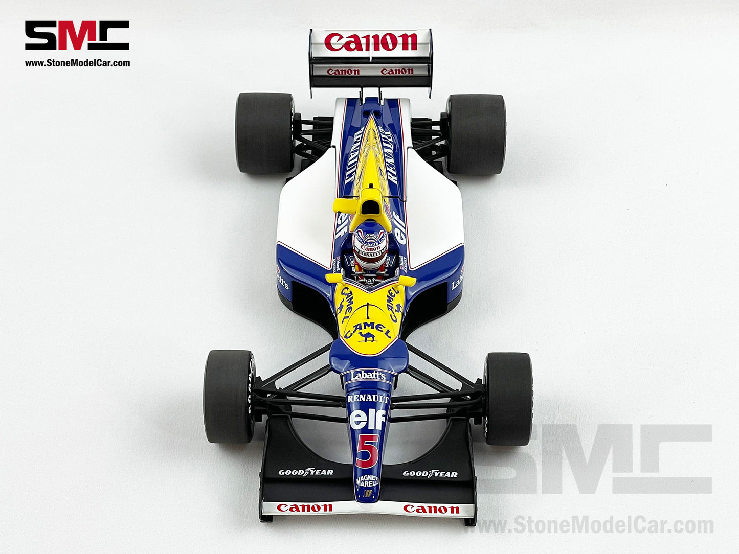 Williams F1 FW14B #5 Nigel Mansell 1992 World Champion 1:18 MINICHAMPS w CAMEL Decal