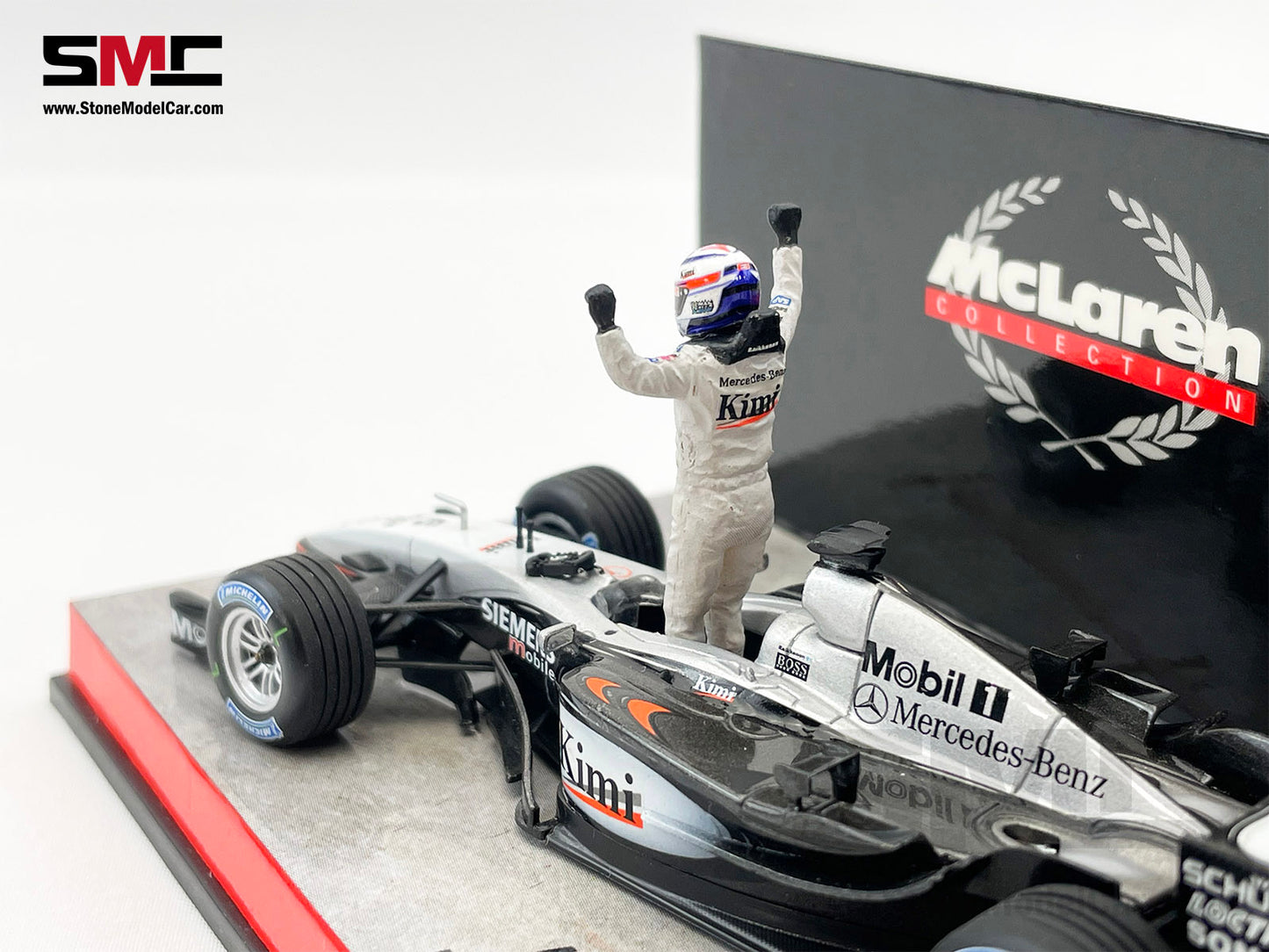 Mclaren F1 MP4-17D #6 Kimi Raikkonen Malaysian GP 2003 1st Win 1:43 MINICHAMPS