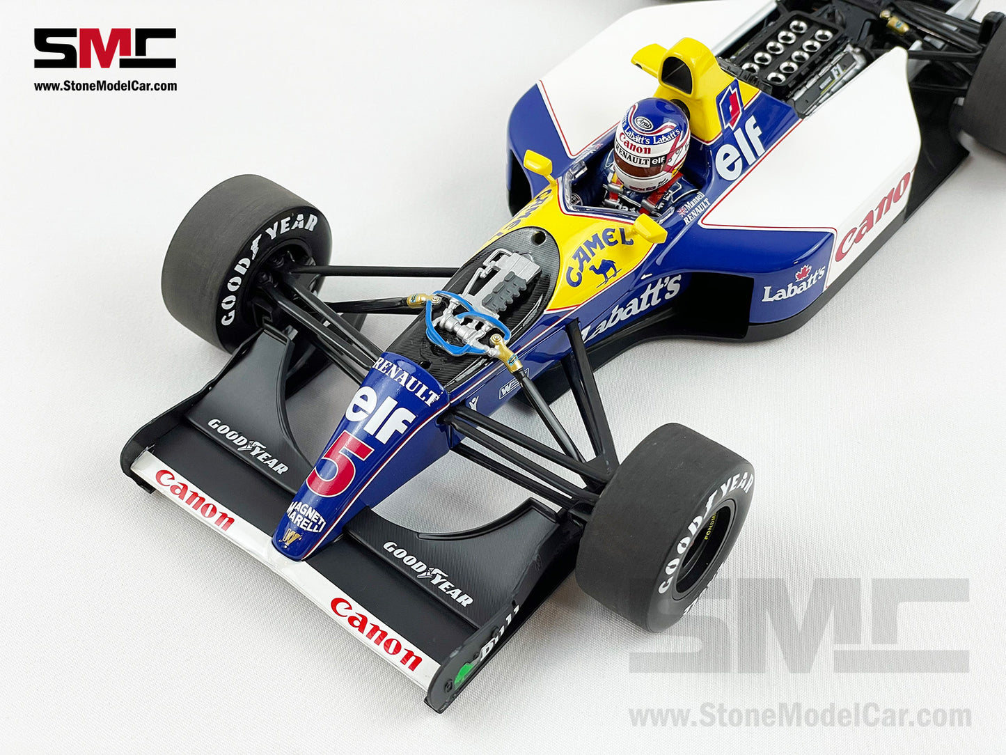 Williams F1 FW14B #5 Nigel Mansell 1992 World Champion 1:18 MINICHAMPS w CAMEL Decal