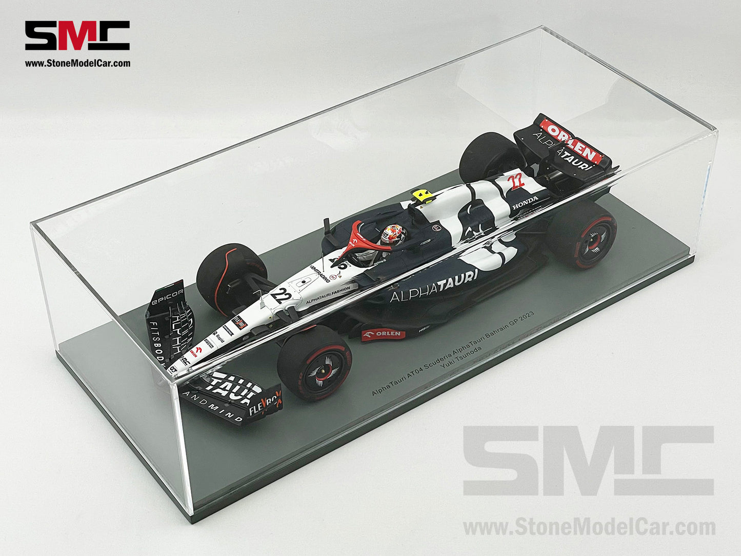 Alpha Tauri F1 AT04 #22 Yuki Tsunoda Bahrain GP 2023 Spark 1:18 18S887