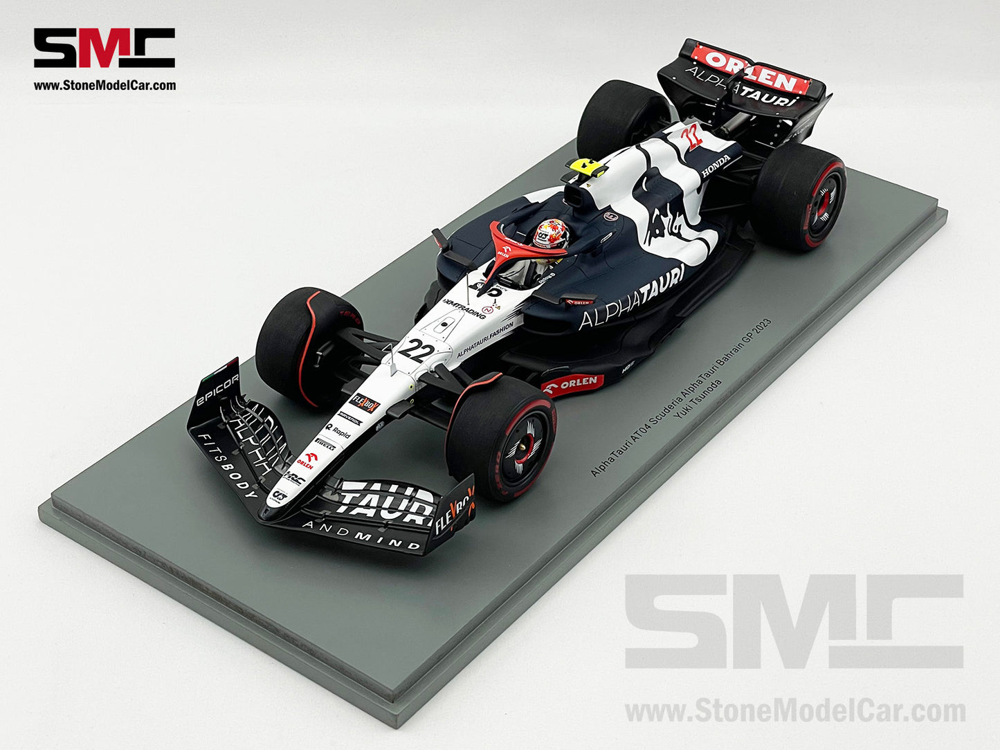 Alpha Tauri F1 AT04 #22 Yuki Tsunoda Bahrain GP 2023 Spark 1:18 18S887