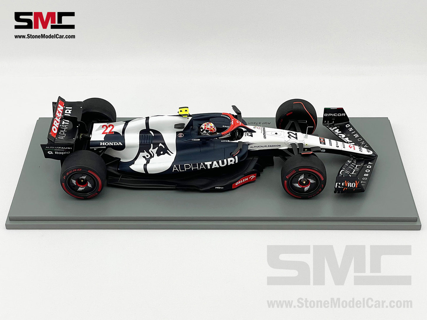 Alpha Tauri F1 AT04 #22 Yuki Tsunoda Bahrain GP 2023 Spark 1:18 18S887