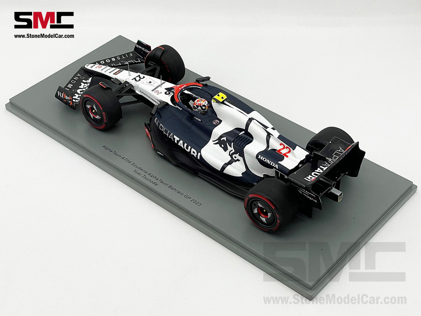 Alpha Tauri F1 AT04 #22 Yuki Tsunoda Bahrain GP 2023 Spark 1:18 18S887