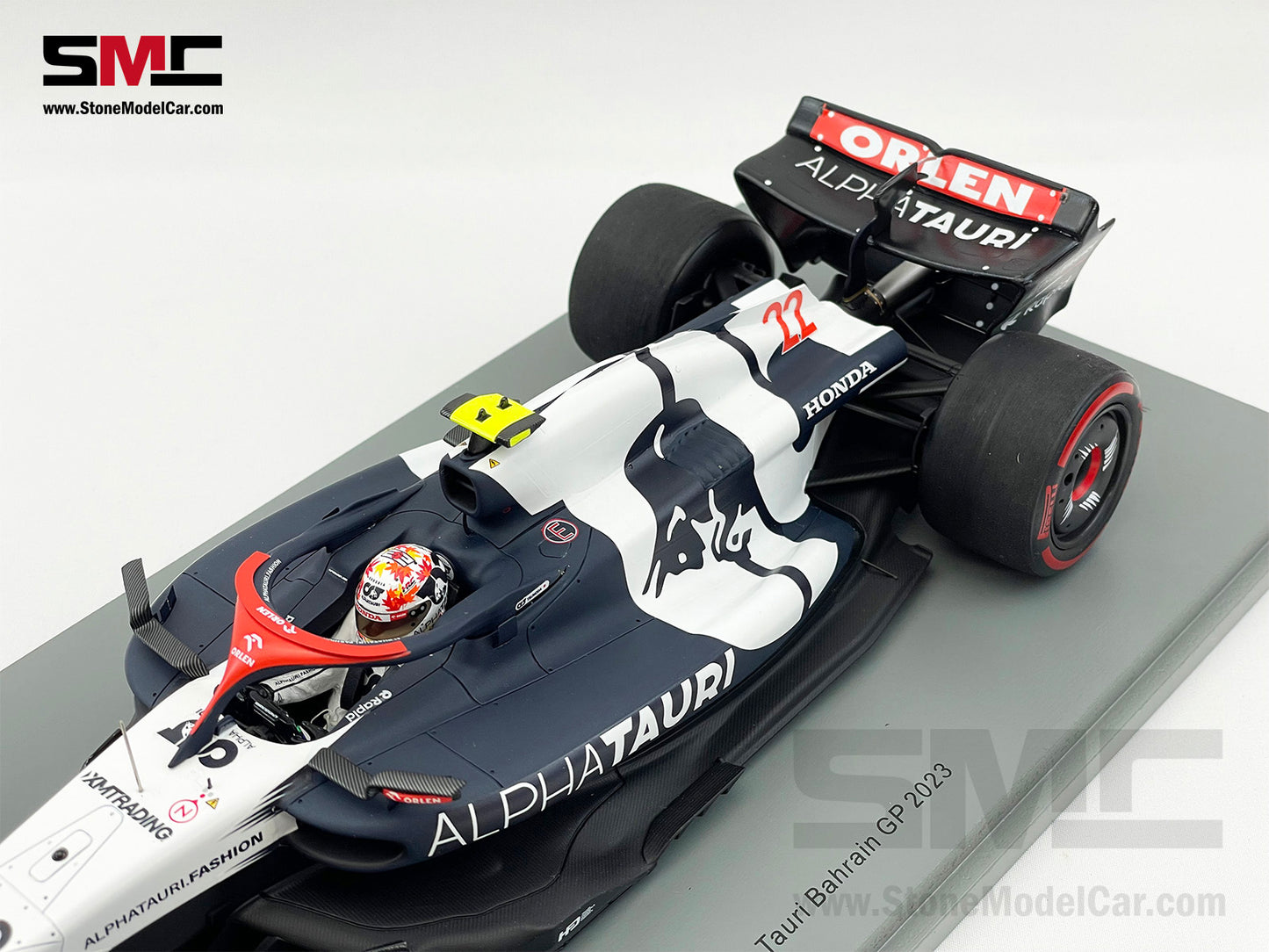 Alpha Tauri F1 AT04 #22 Yuki Tsunoda Bahrain GP 2023 Spark 1:18 18S887