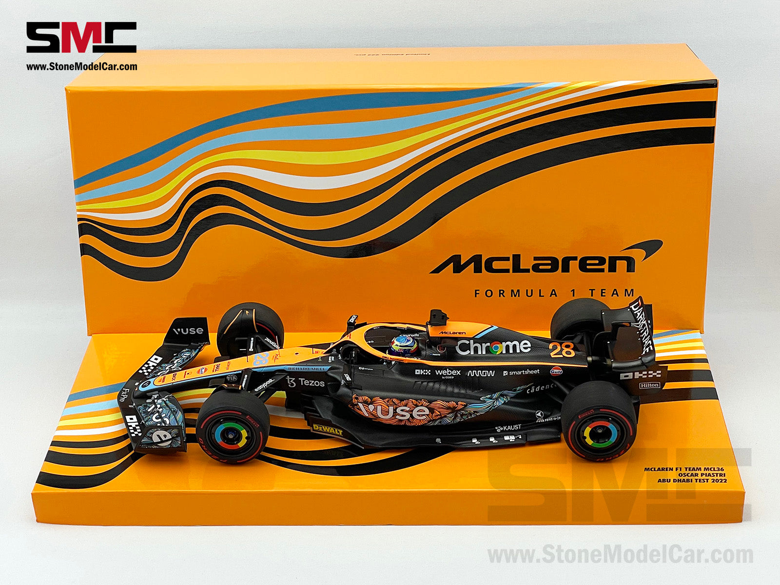 Amazon.com: SOLIDO 1/18 - MCLAREN MCL36 - Australia GP 2022