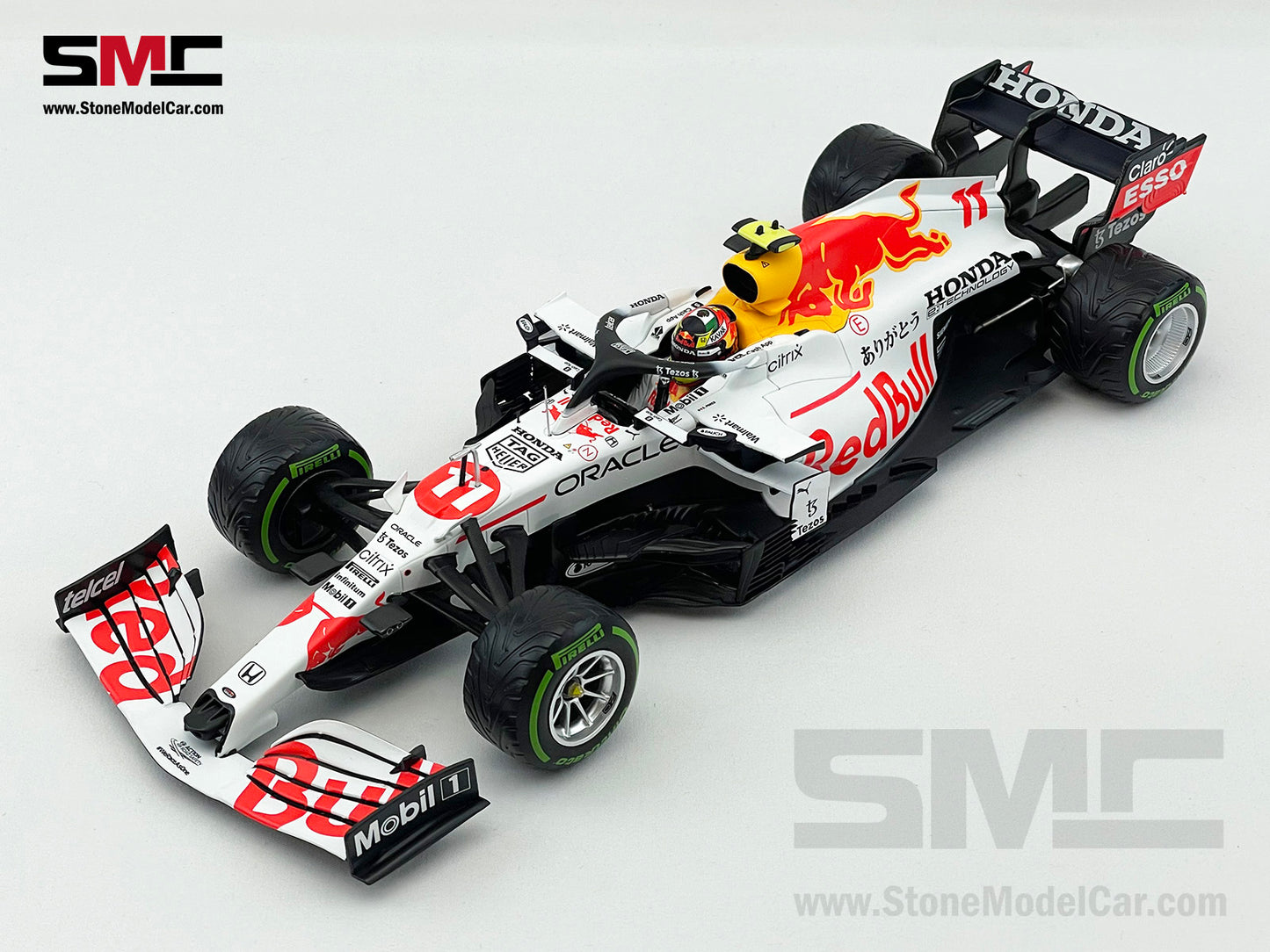 Red Bull F1 RB16B #11 Sergio Perez Turkish 2021 Special Livery 1:18 Minichamps 110211611