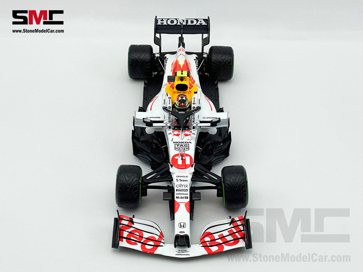 Red Bull F1 RB16B #11 Sergio Perez Turkish 2021 Special Livery 1:18 Minichamps 110211611