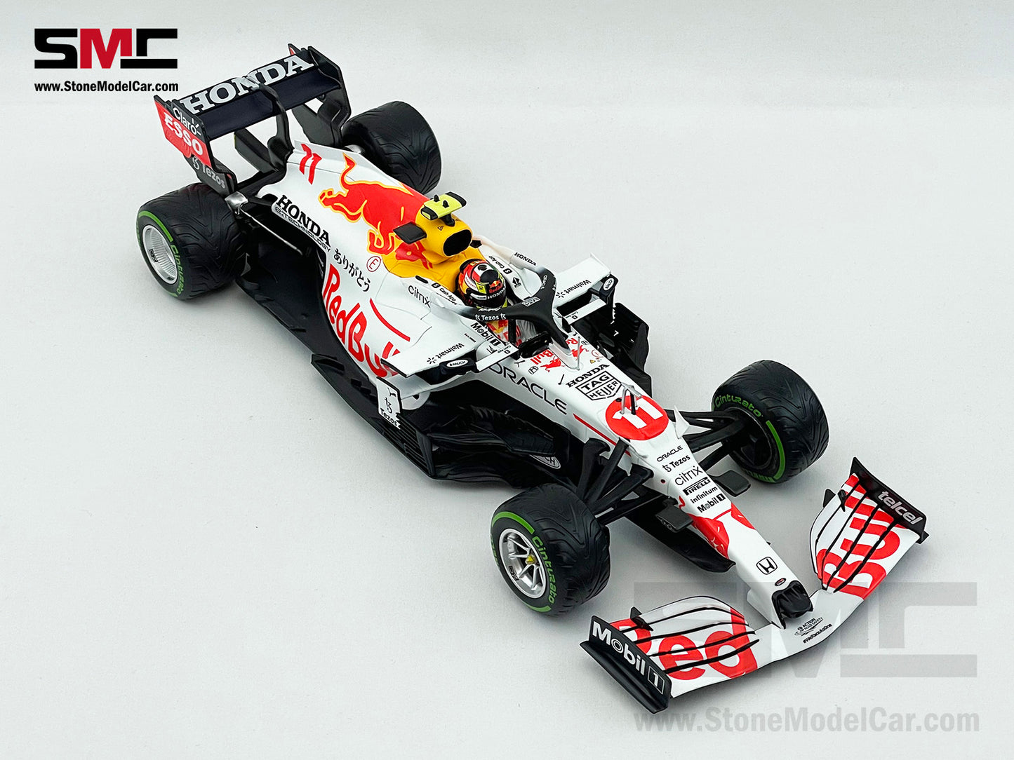 Red Bull F1 RB16B #11 Sergio Perez Turkish 2021 Special Livery 1:18 Minichamps 110211611