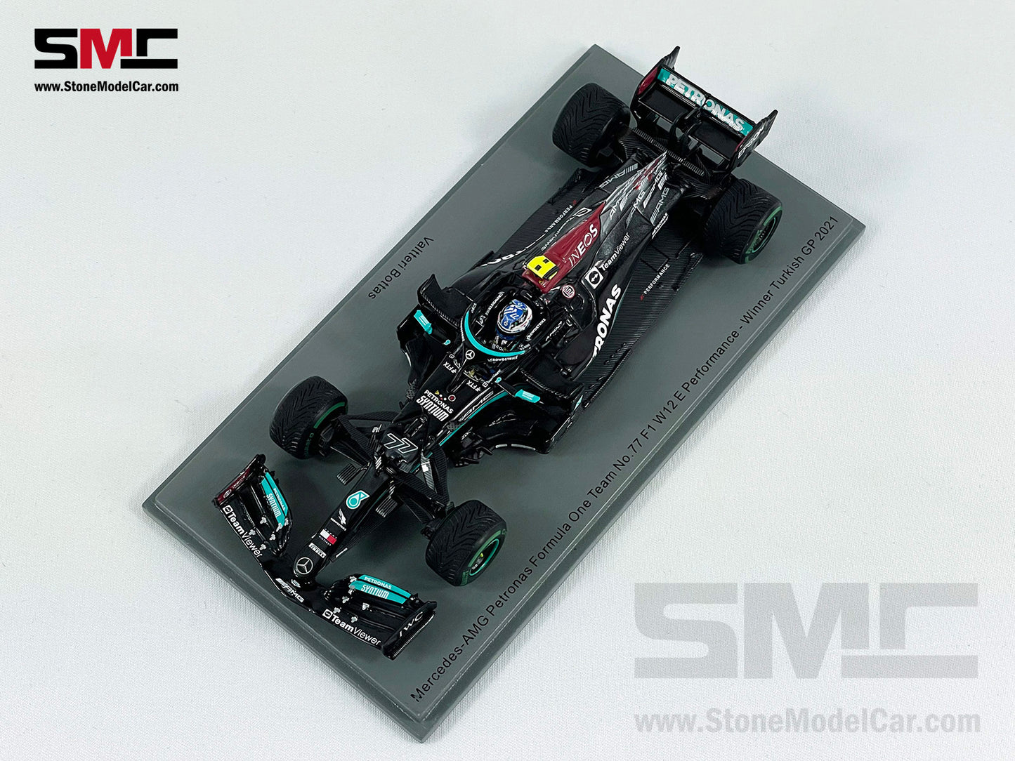 Mercedes F1 W12 #77 Valtteri Bottas Turkey GP 2021 Winner 1:43 Spark S7681