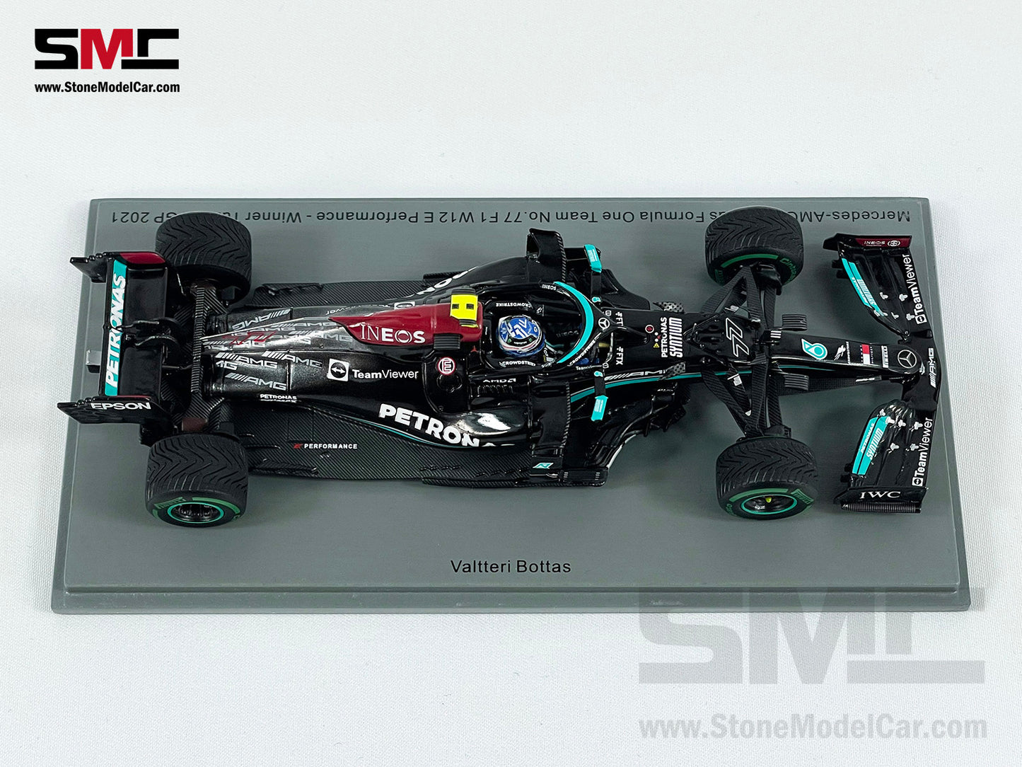 Mercedes F1 W12 #77 Valtteri Bottas Turkey GP 2021 Winner 1:43 Spark S7681