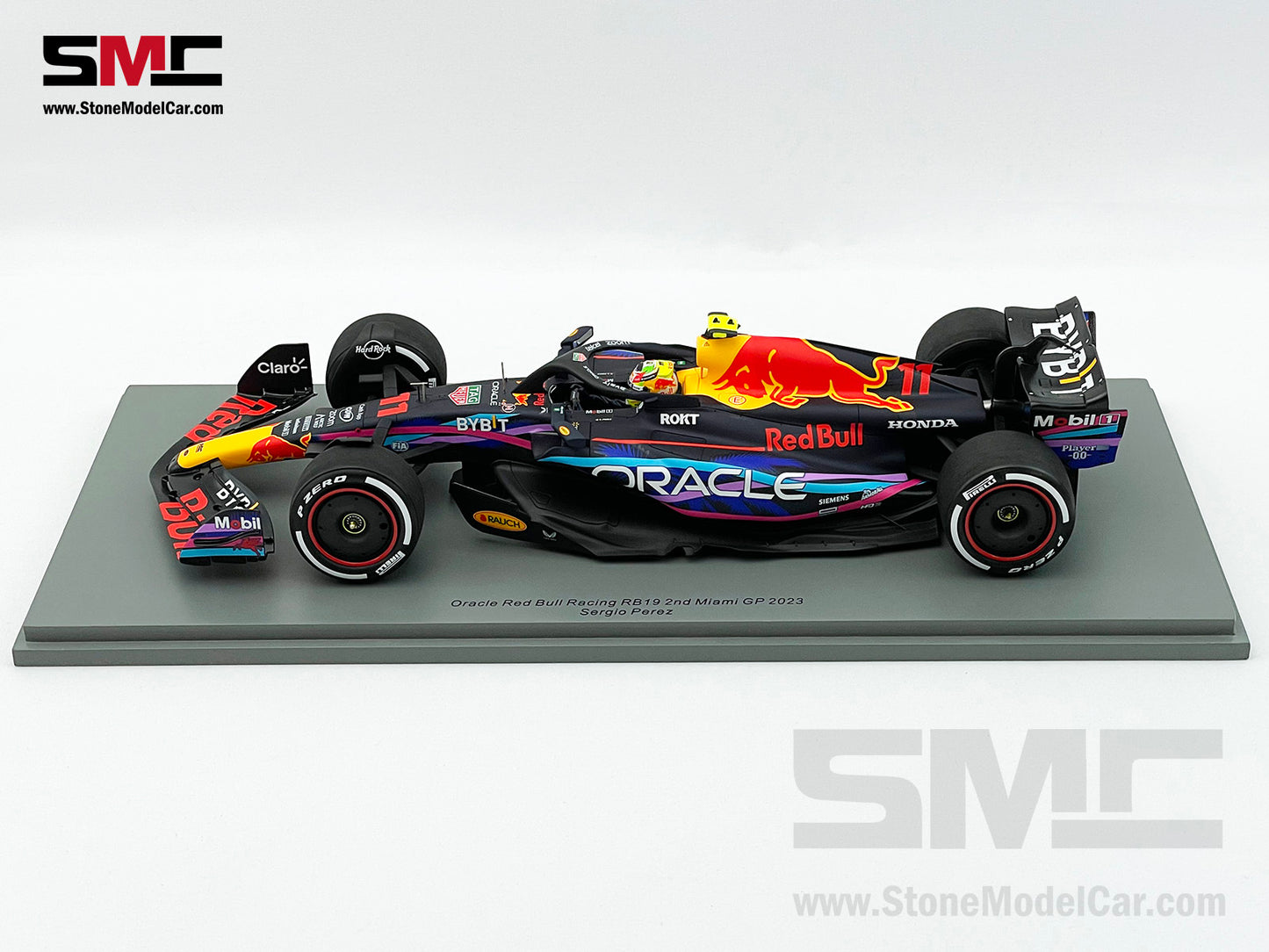 Red Bull F1 RB19 #11 Sergio Perez US Miami GP 2023 Special Livery Spark 1:18 18S896